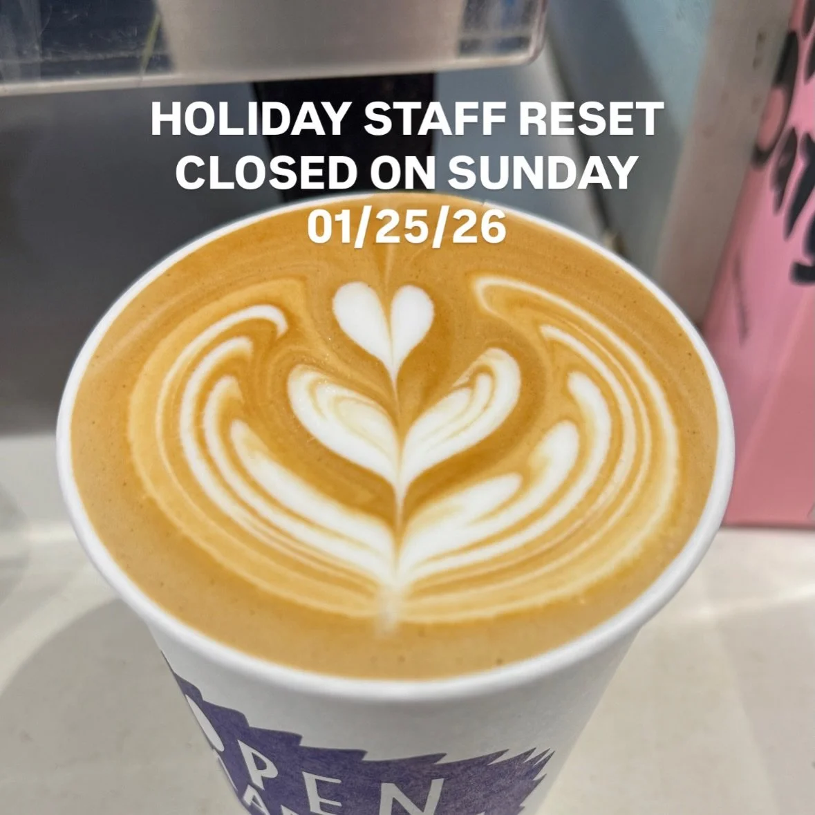 🪴
HOLIDAY STAFF RESET
CLOSED ON SUNDAY
01/25/26

💙: @dshoang