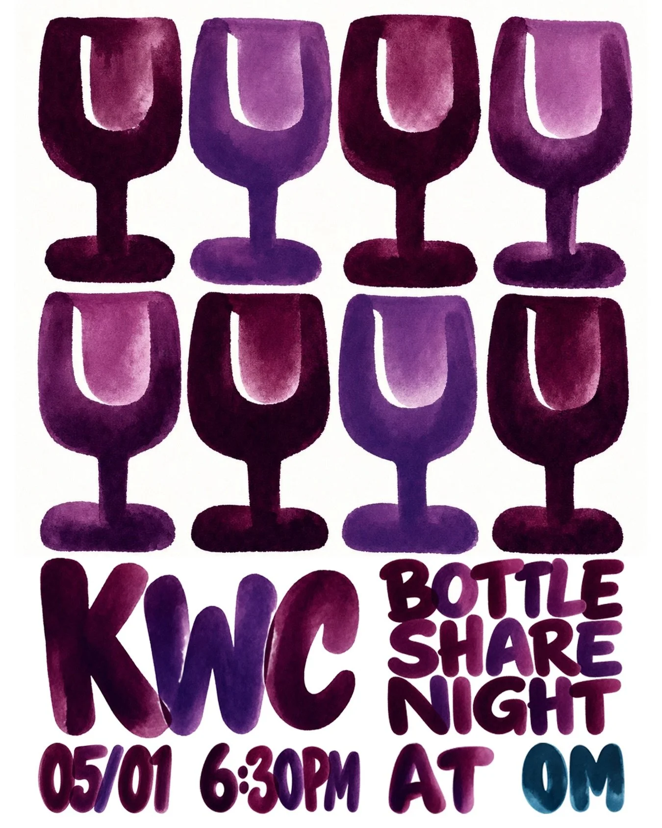 Koreatown Wine Club Bottle Share Night!
Friday May 1st, stop by Open Market with a bottle of wine and get to know the club! 

Instead of a traditional wine tasting class we wanted to host a fun, social gathering, where all participants bring a bottle