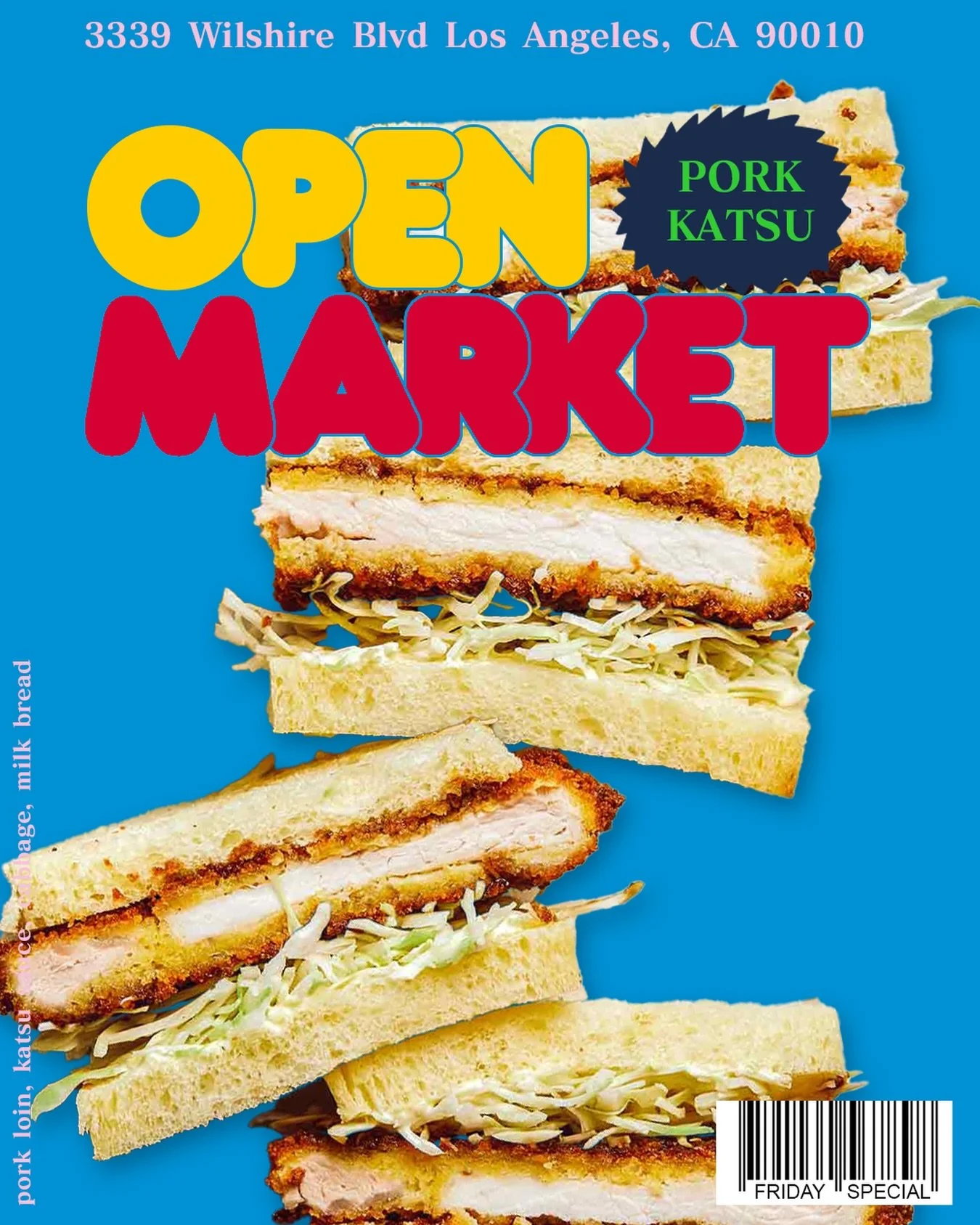 FRIDAY SPECIAL
TONKATSU

Short-staffed this week so running back a convenient one.

You know what konbinis remind me of? Bodegas and corner stores.

They are compact, dependable, everyday lifelines that are a reliable source of food, drinks, househol