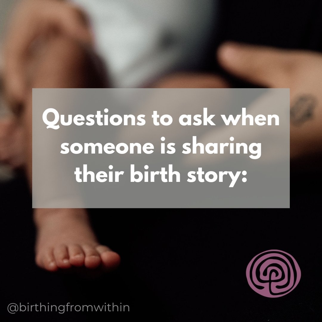 When you are pregnant, everyone wants to share their stories with you. They have been initiated into this new world and have a new understanding they want to share!

Sometimes the things they share aren't what you need or want to hear though. For man