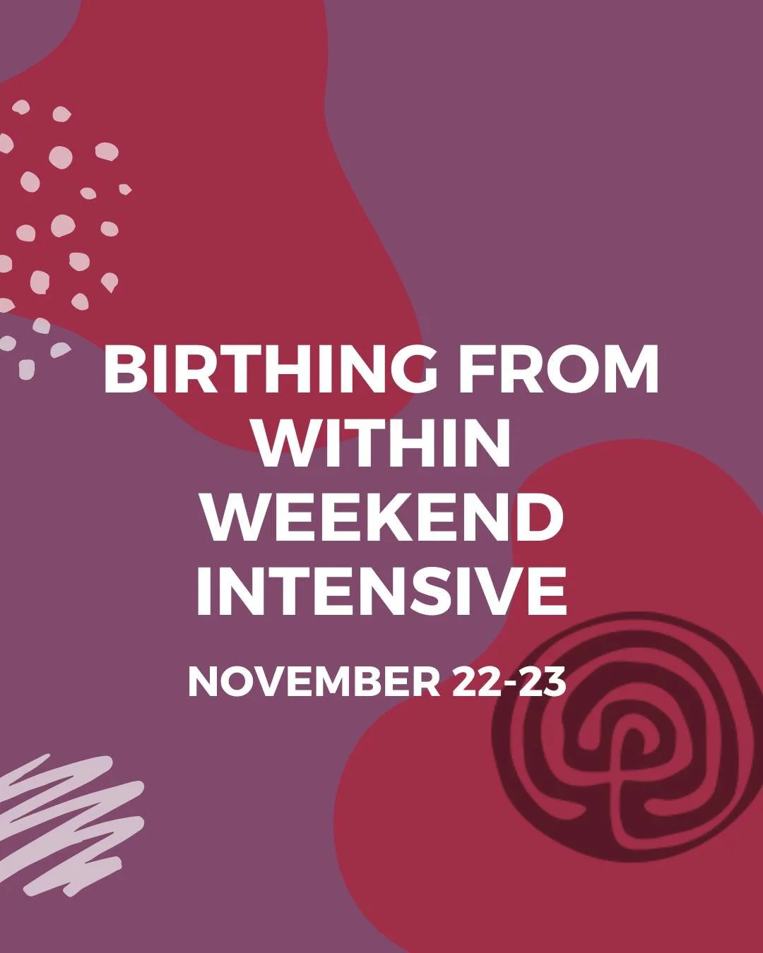 Birthing from Within is a philosophy deeply rooted in your ability to access your Inner Knowing and find the strength from within to have your baby. 
Birthing from Within doesn't ask you to step away from the pain and unknowing of birth, but instead