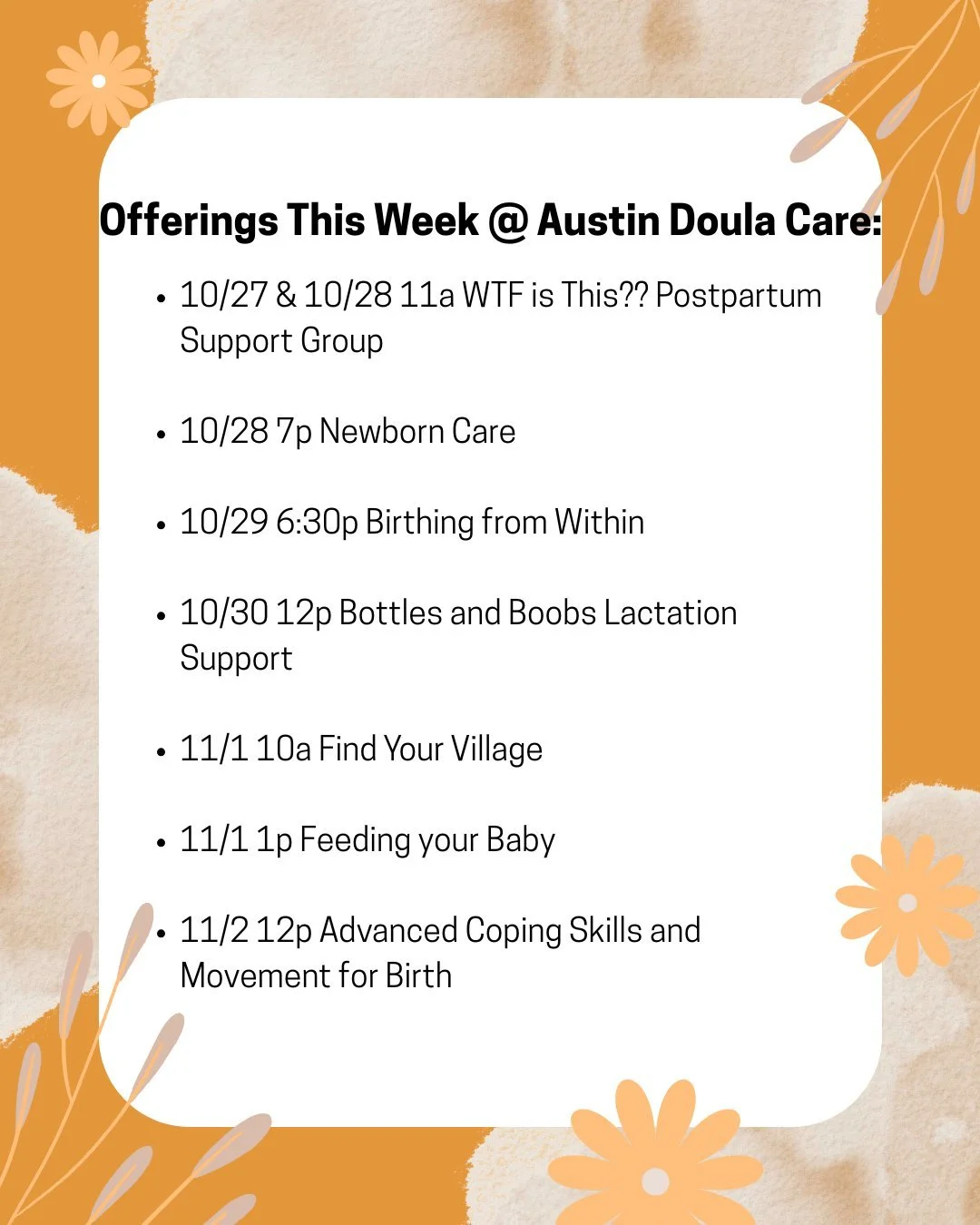 See y'all this week <3