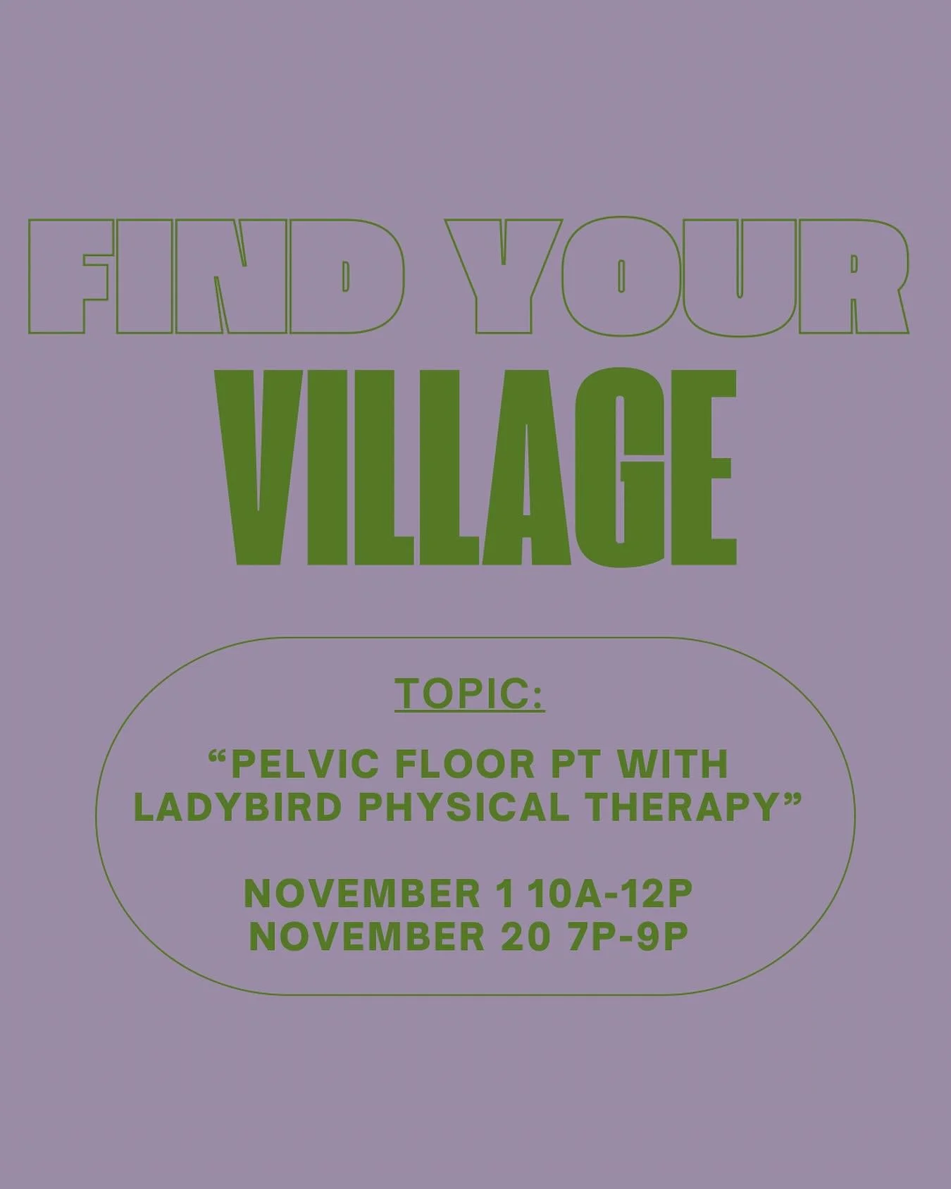This month we are thrilled to welcome Rebecca from Ladybird Physical Therapy to come talk about pelvic floor health and what pelvic floor physical therapy can do to help you to have a better birth experience and postpartum recovery. You will learn wh