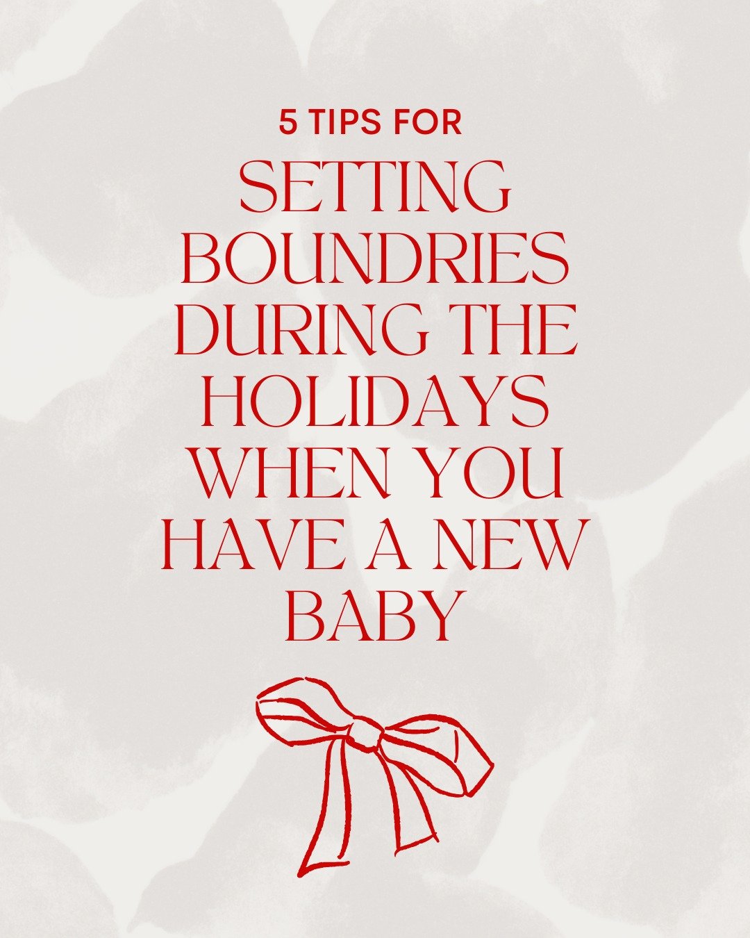 We hope these tips help you feel empowered to speak up for your needs!
For those that have done this before, what tips did you find helpful when it came to setting boundaries for the Holidays?