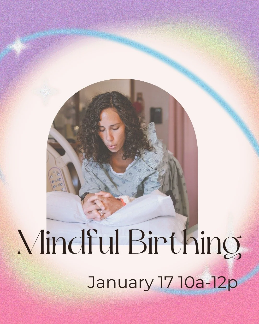 Come join Chelsea to learn how mindfulness, visualization, and relaxation can help you to have a calm, peaceful birth experience. 

This class is perfect for those who have given birth before and need a refresher or a supplement to another comprehens