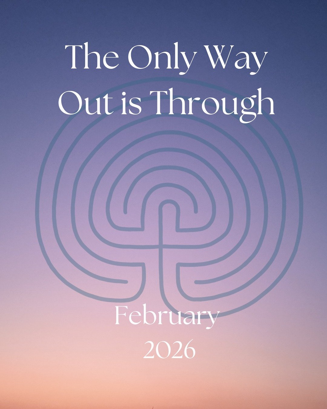 Welcome February, we've been waiting for you. 

Like many of you, January was long and hard and oh so cold. I was reminded over and over about a practice I use when mentoring parents in Birthing from Within; the practice of sitting in discomfort and 