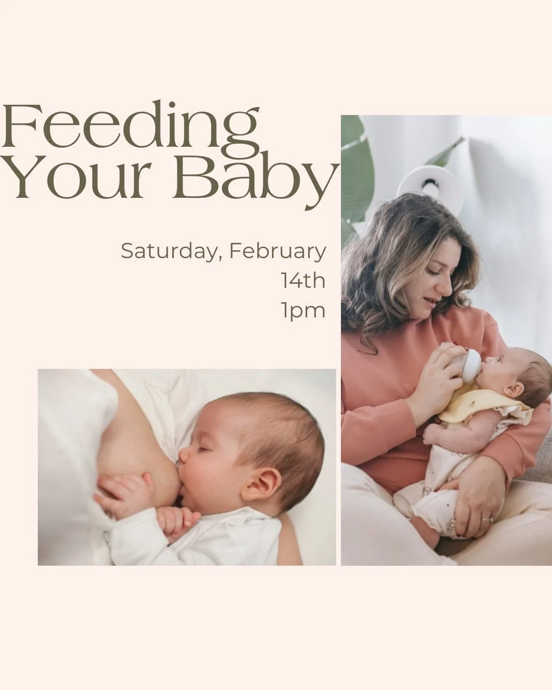 One of the best ways to have the breastfeeding and lactation journey you want is education. Join us in this 2.5 hour comprehensive lactation class to help you get the best start on your feeding journey. 
We will discuss the benefits of breast/chestfe
