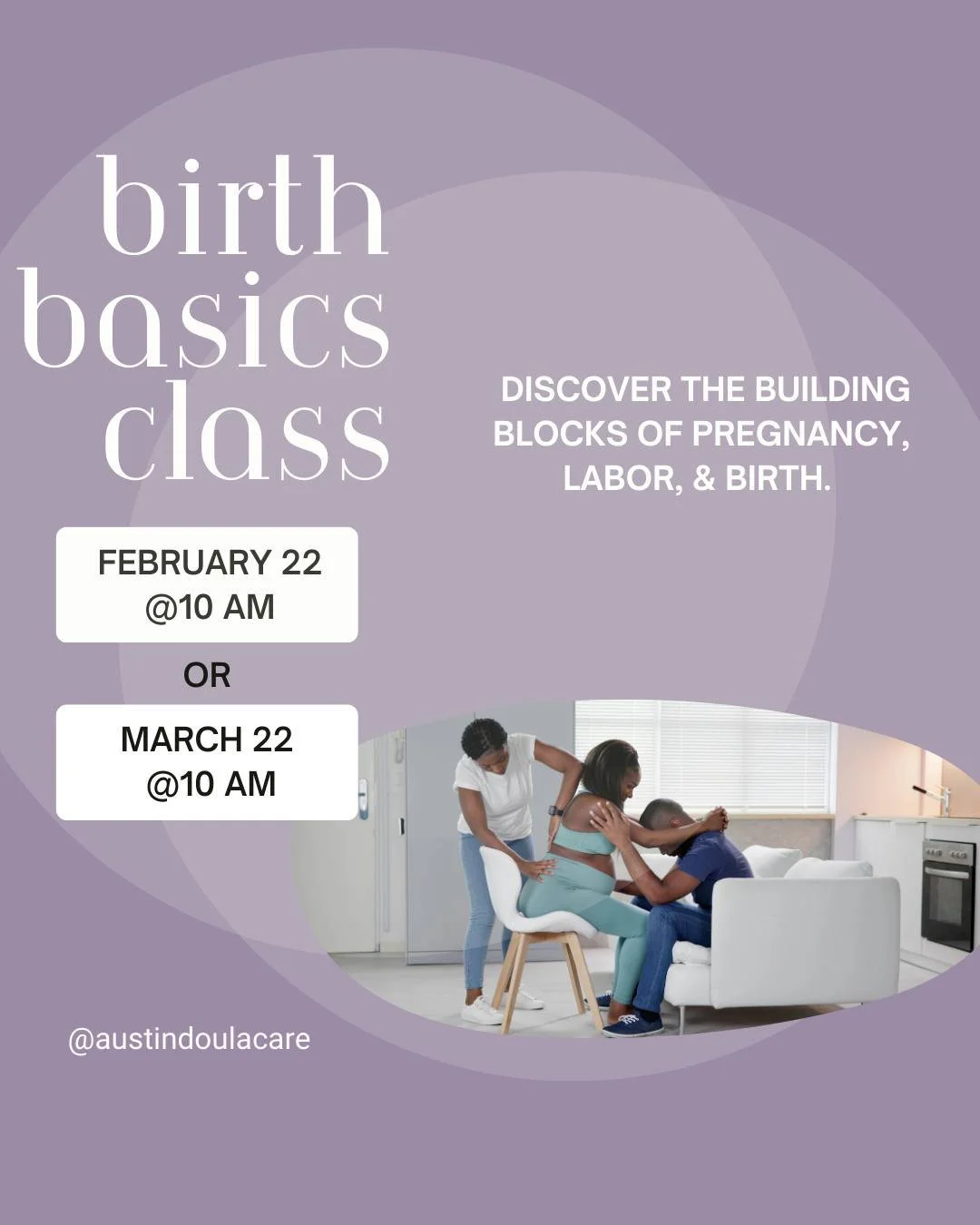 The path of birth is full of twists and turns and we don't often know what to expect until we are there. In this class, you will gain knowledge and tools to help you start preparing for the most monumental day of your life.

You will learn the langua