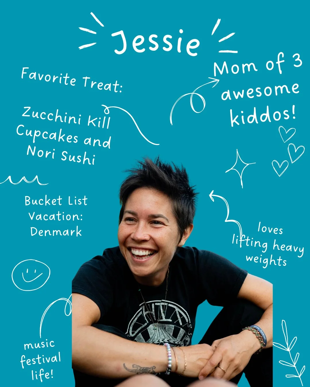 Meet Jessie everyone! Jessie, Kim, and Chelsea have been friends and colleagues for years. We were so excited to welcome her to our team almost 2 years ago! What a gift she is to our Austin Doula Care community. 

Jessie is a birth and postpartum dou