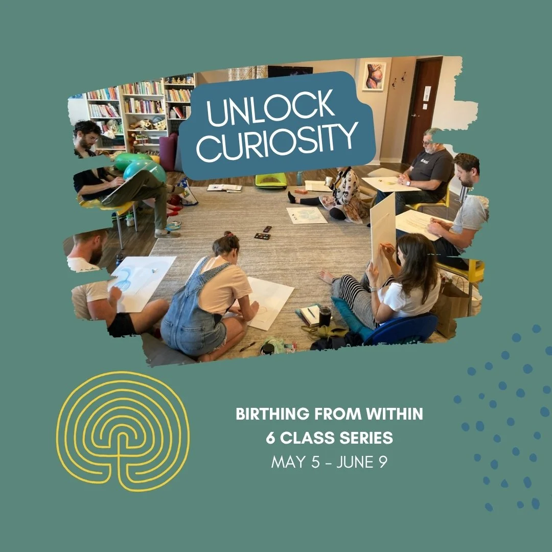 Join us for our next Birthing from Within series taught by @lkhanson6. 
Birthing from Within focuses on not only the logical part of birth prep, but the intuitive, emotional, and mental parts as well. In this series you will gain practical tools for 
