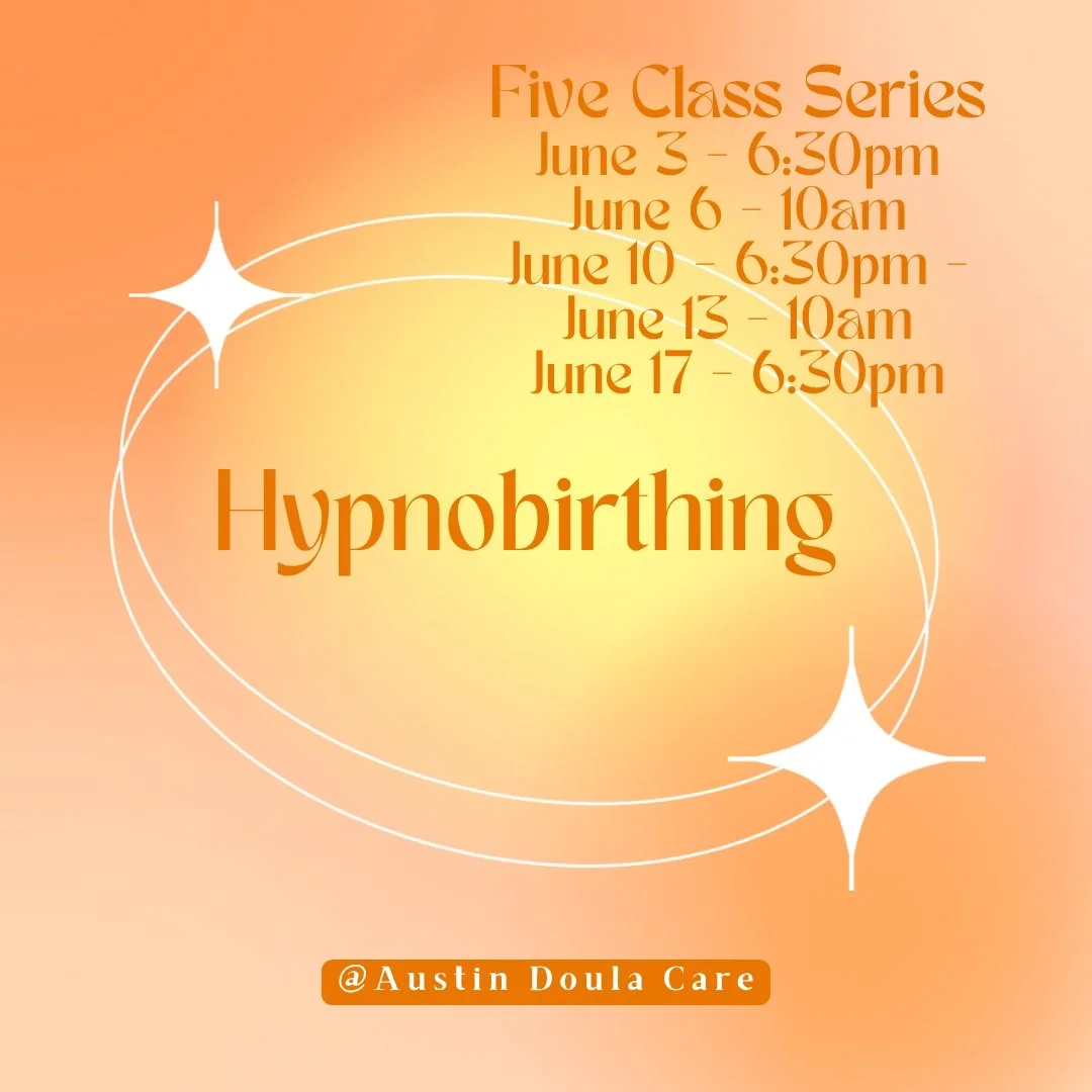 The HypnoBirthing&reg; program is built around an educational process that will demonstrate how to use breathing, visualization, and mindfulness to bring your body and mind into a state of extreme relaxation. By learning to release fear and physical 