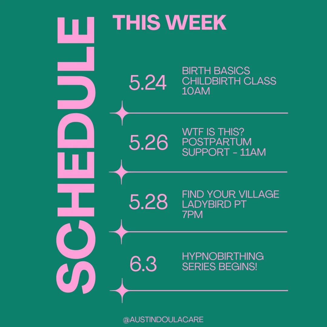 I can't believe we are going into the last week of May already! Please join us for another week of education and support!

On Thursday, we will have @ladybirdpt join us for Find Your Village. This is an amazing opportunity for you to meet other famil