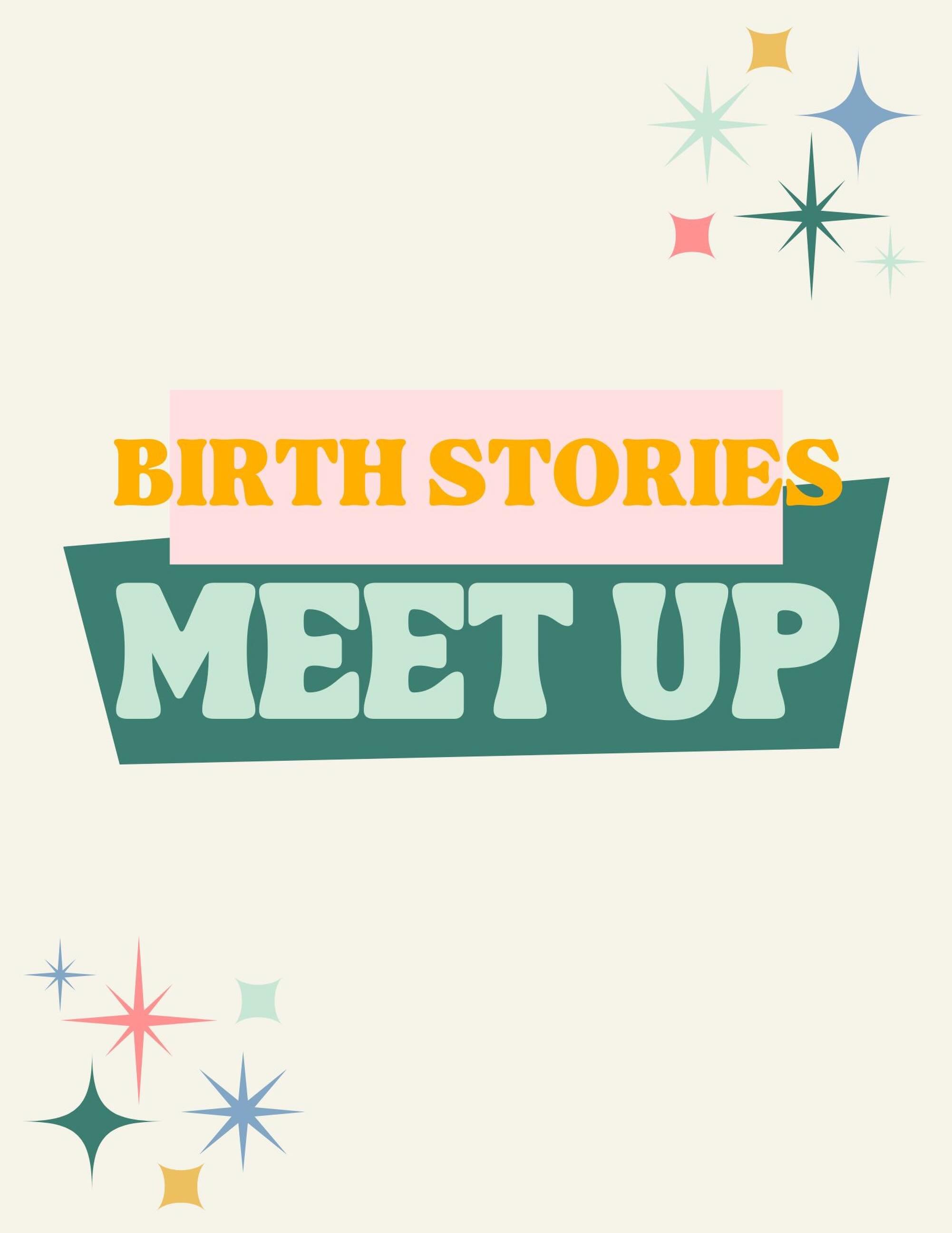 ✨BIRTH STORIES MEETUP✨

Join other birthing parents on Monday, June 22nd from 11am-1pm at the Austin Doula Care office to share your birth story! This is a peer to peer group where each person has the chance to share their birth story in a supportive