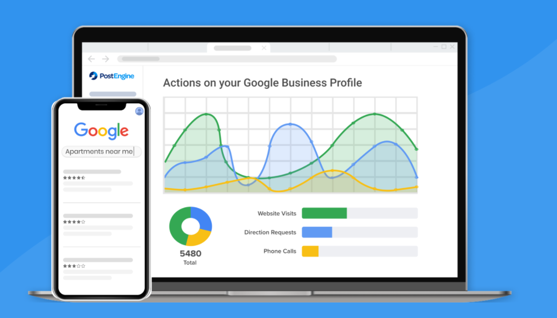 Brochure: PostEngine Agency Service for Google Business Profiles.