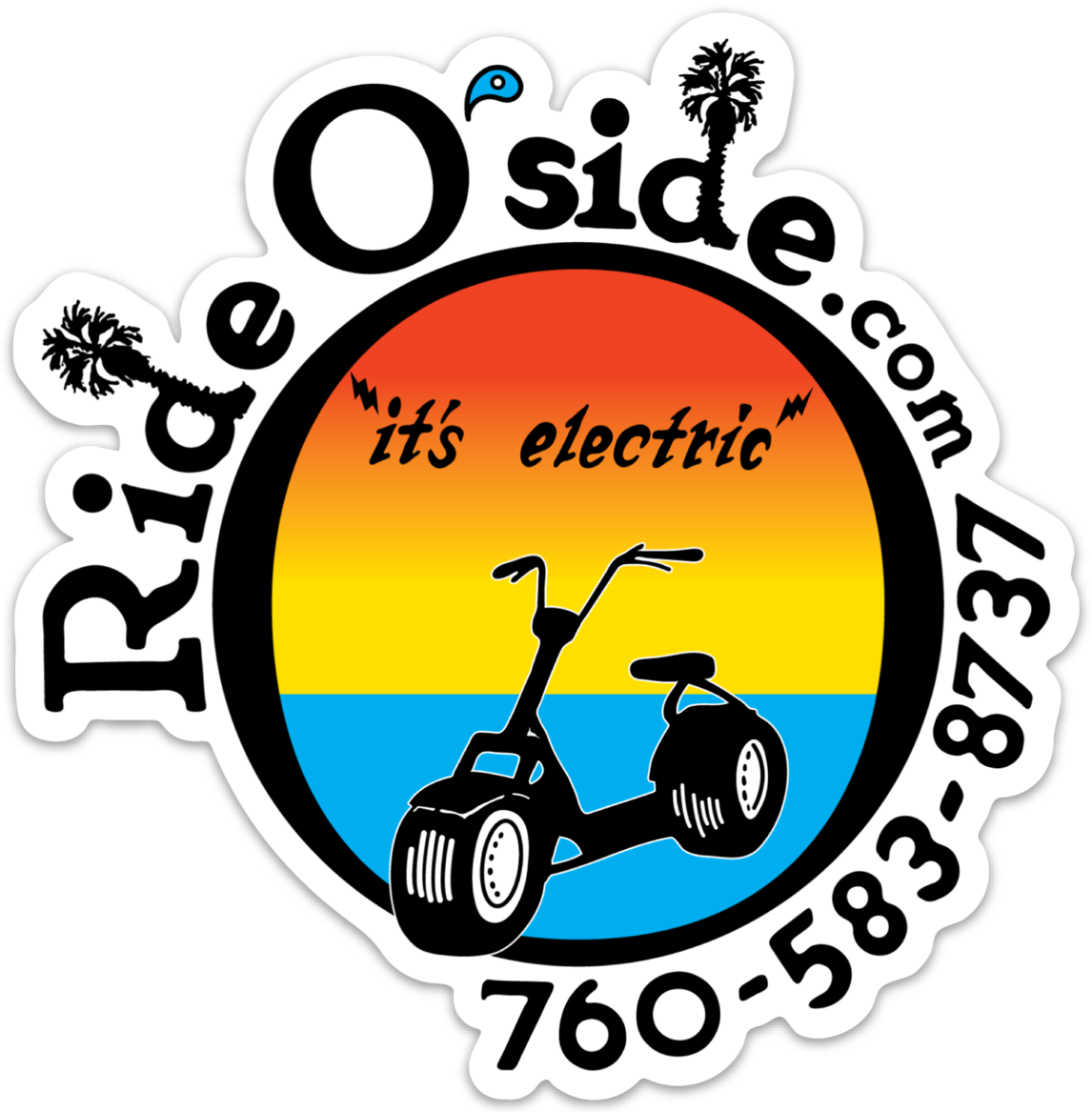Ride Oside Fat Tire Electric Scooters