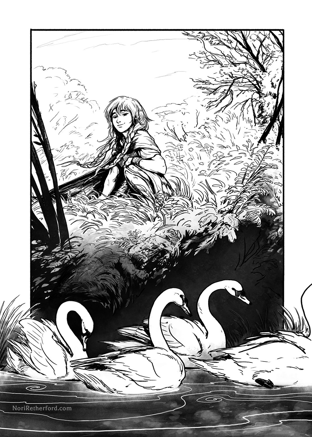 Personal piece inspired by working on "Shapeshifters"
