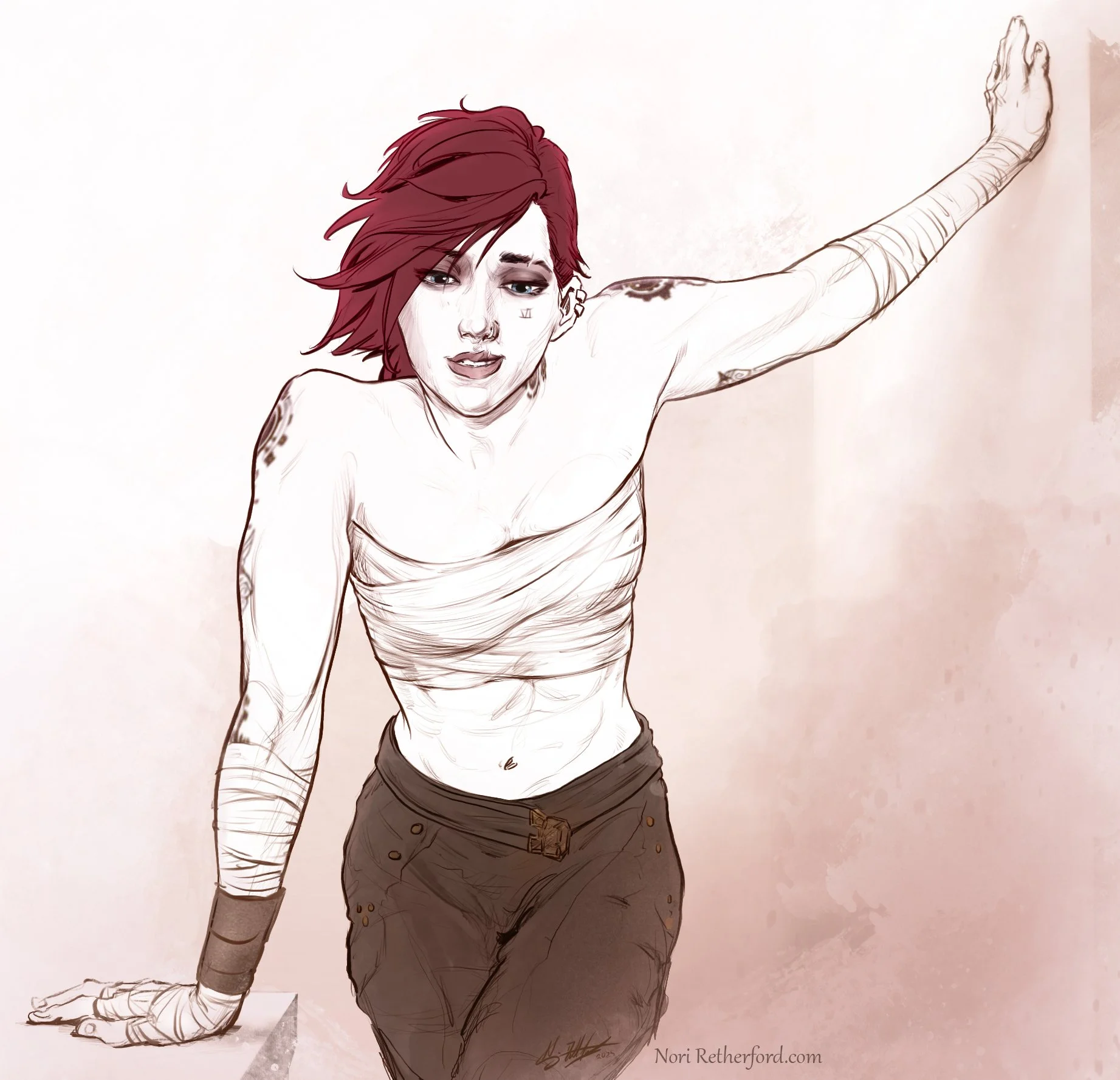 Fanart - Vi from Arcane