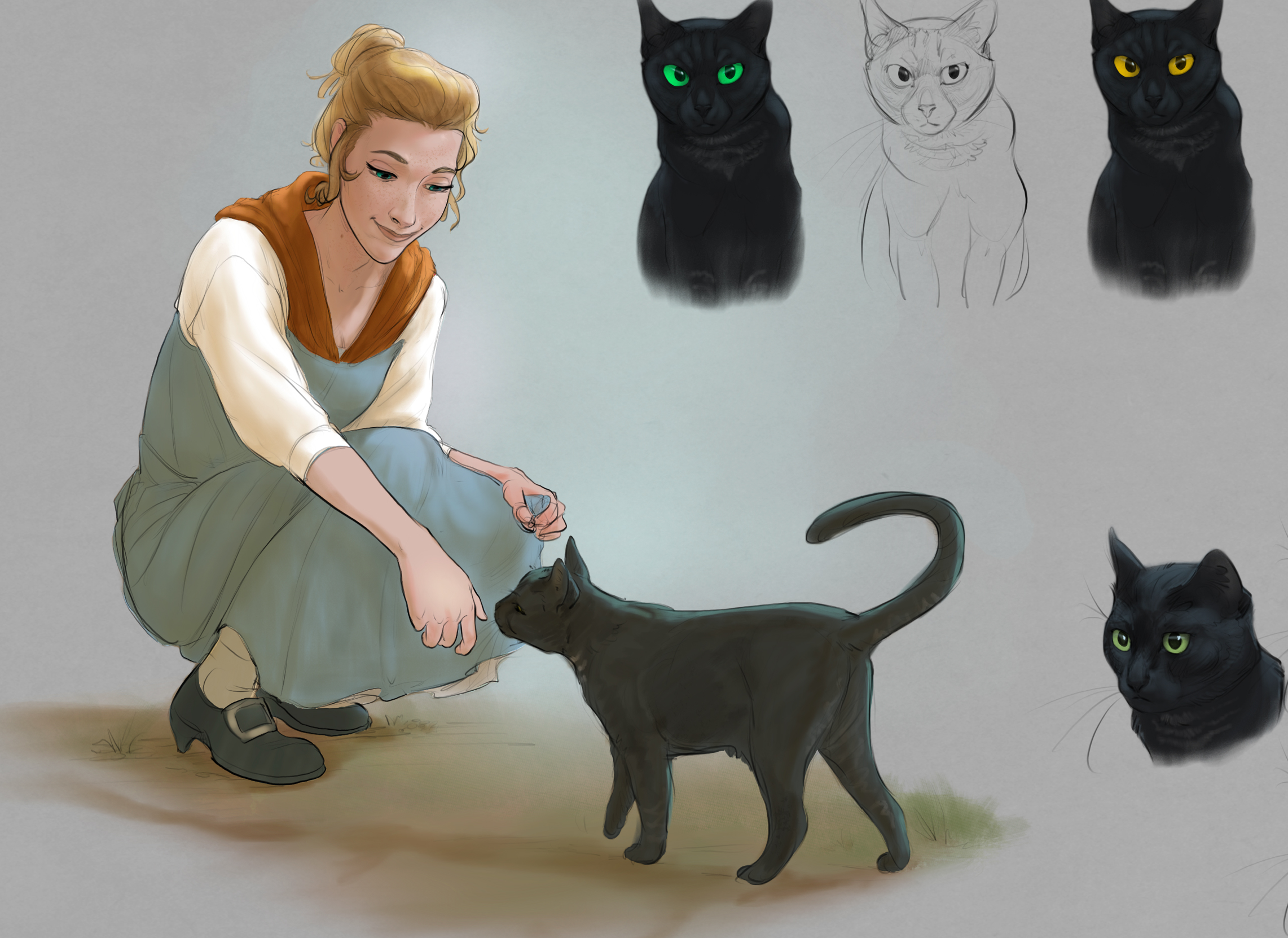 Recent Character Development Sketches