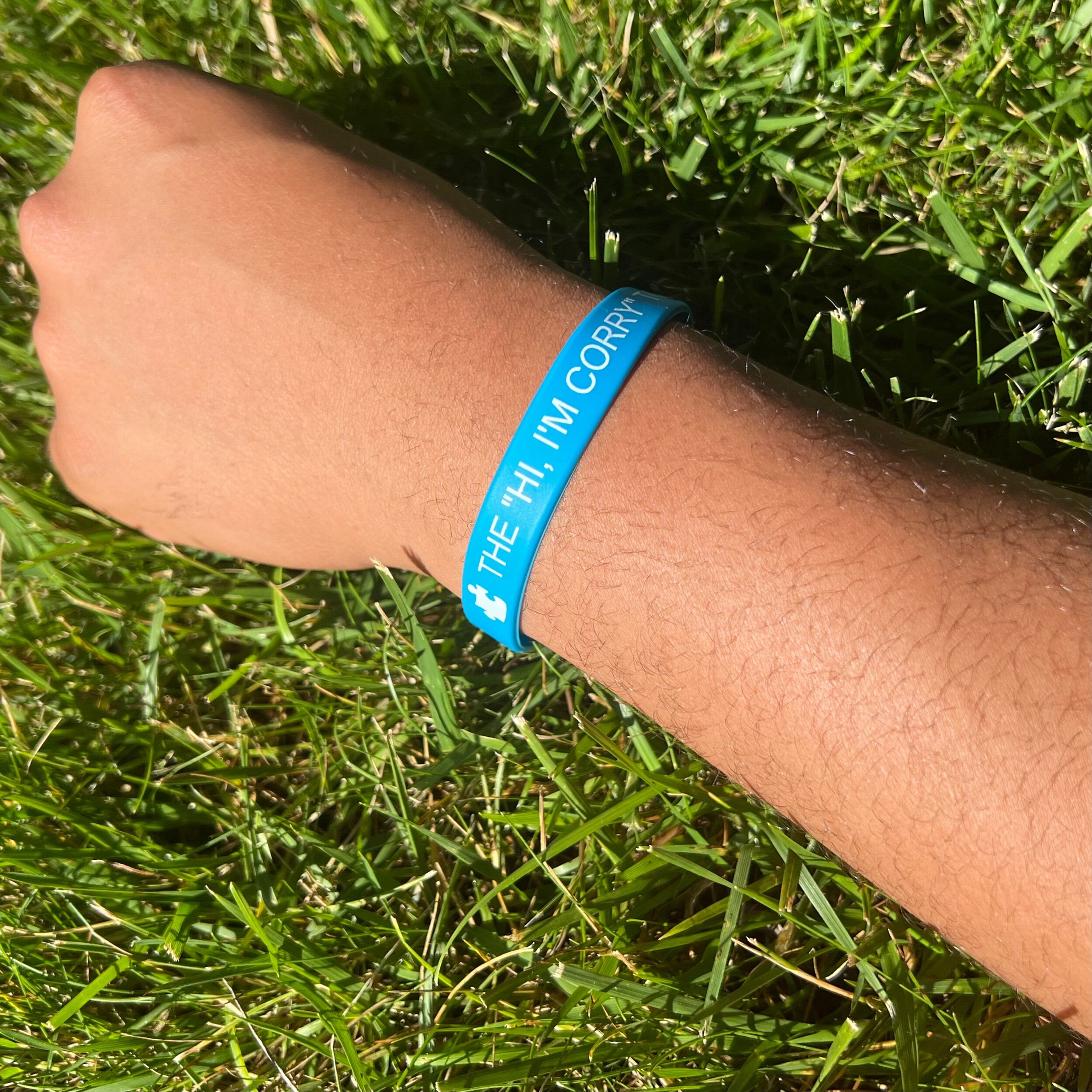 The “Hi, I’m Corry” Tour Wristband