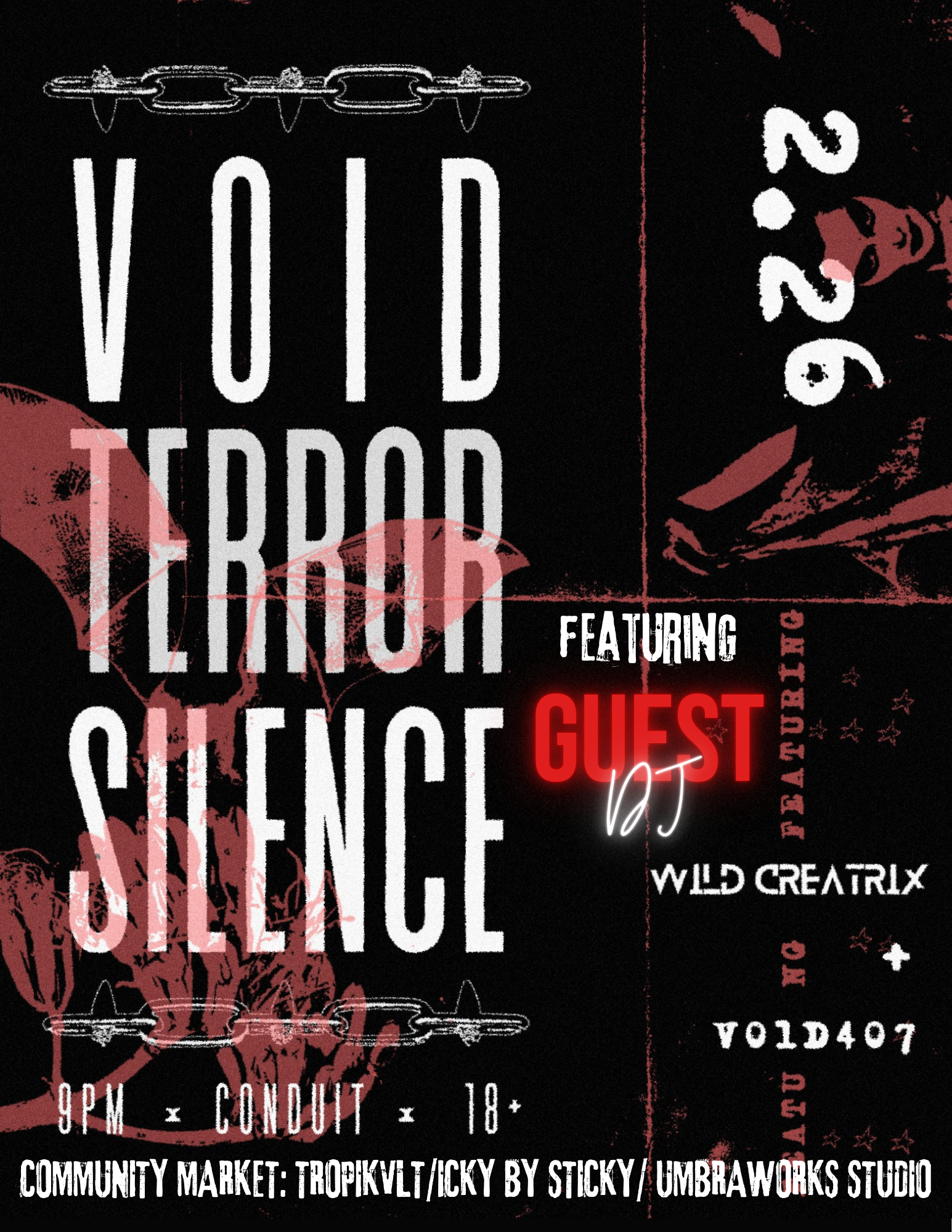 Void.Terror. Silence 2.26 at Conduit Orlando