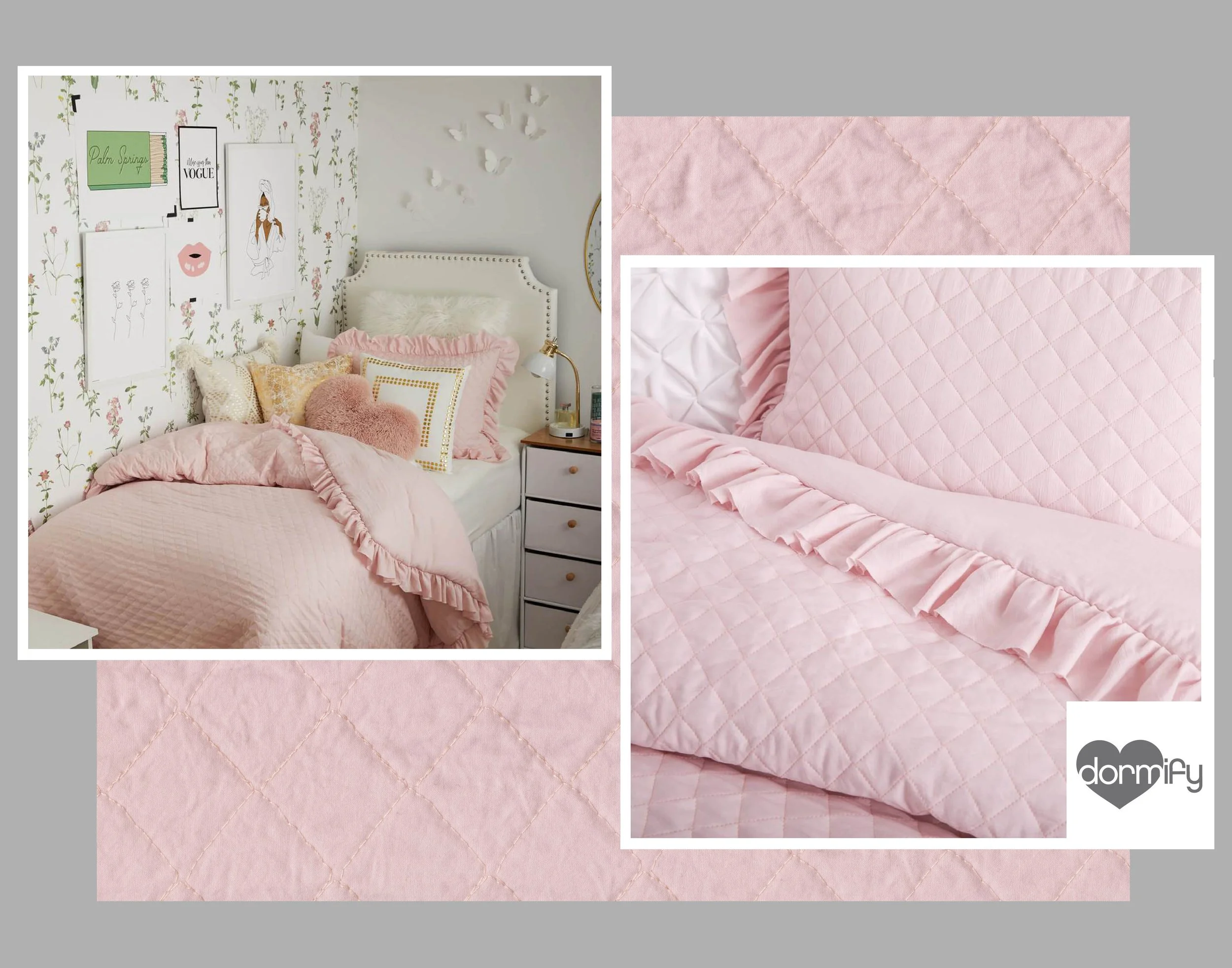 Ruffle Edge in Pink
