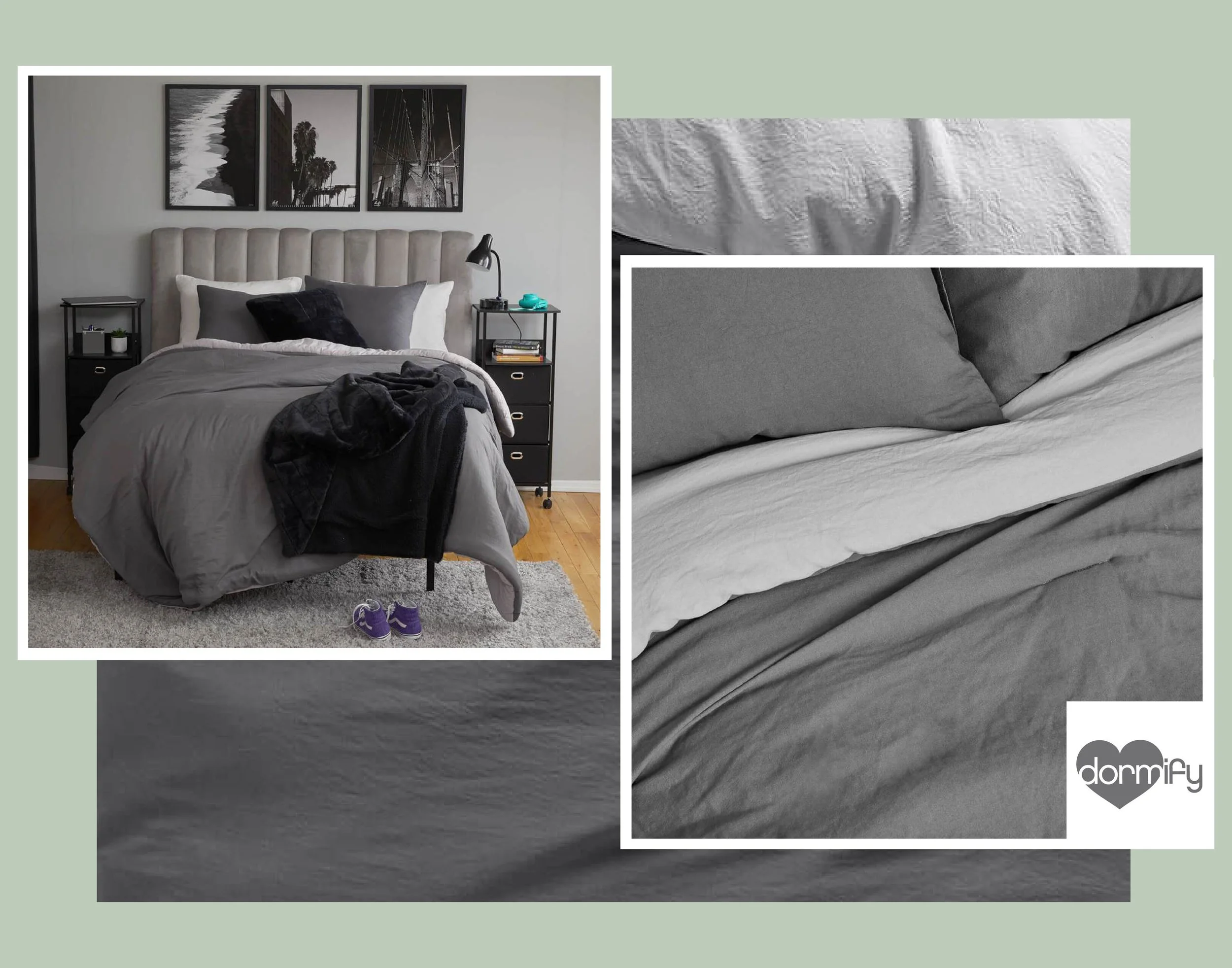 Softwash Reversible in Gray