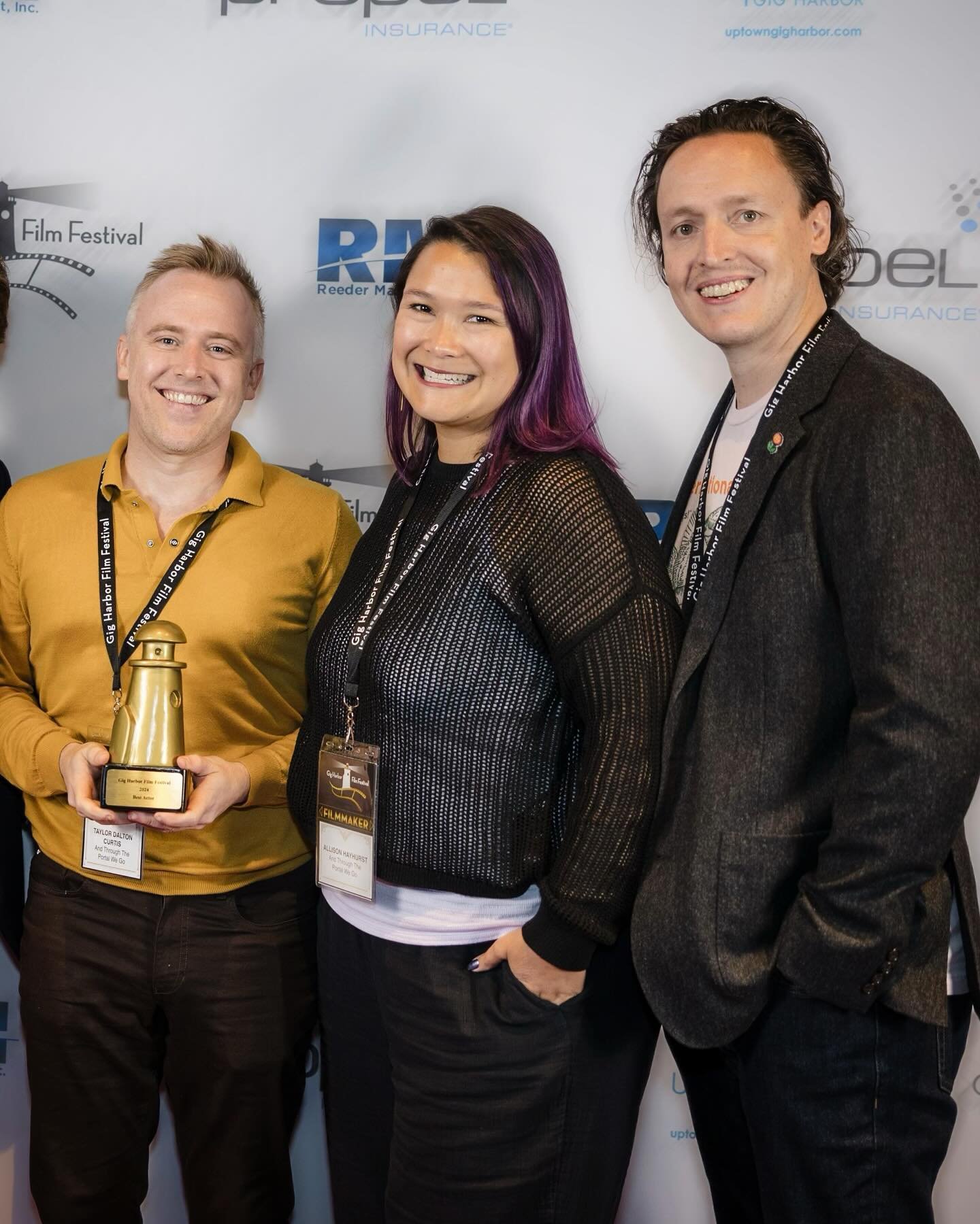 My first feature film “And Through The Portal We Go” had its World Premiere this weekend and what a fantastic time it was! Packed houses, great Q&A’s, and an amazing team of staff and volunteers.
Thank you @gigharborfilm for p