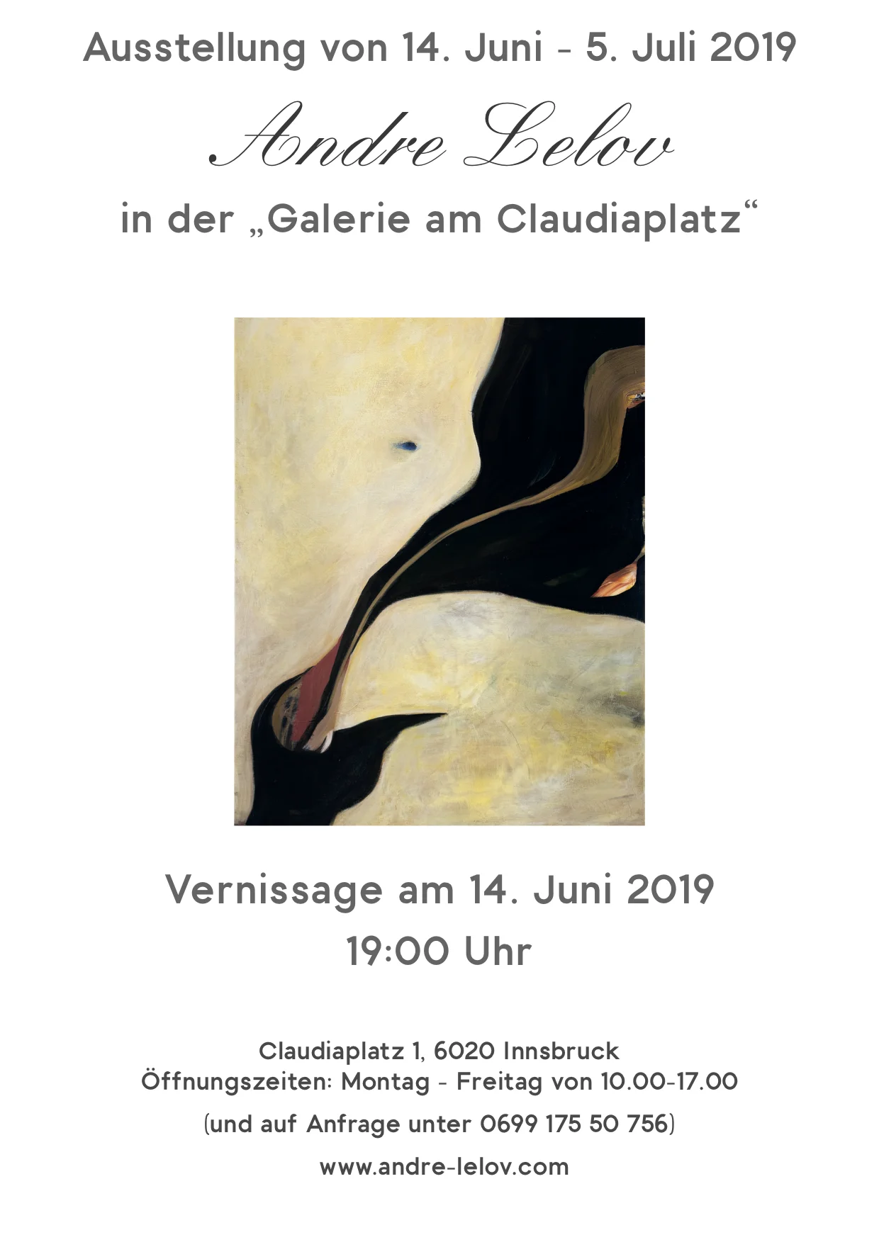 Ausstellung Galerie am Claudiaplatz, Innsbruck