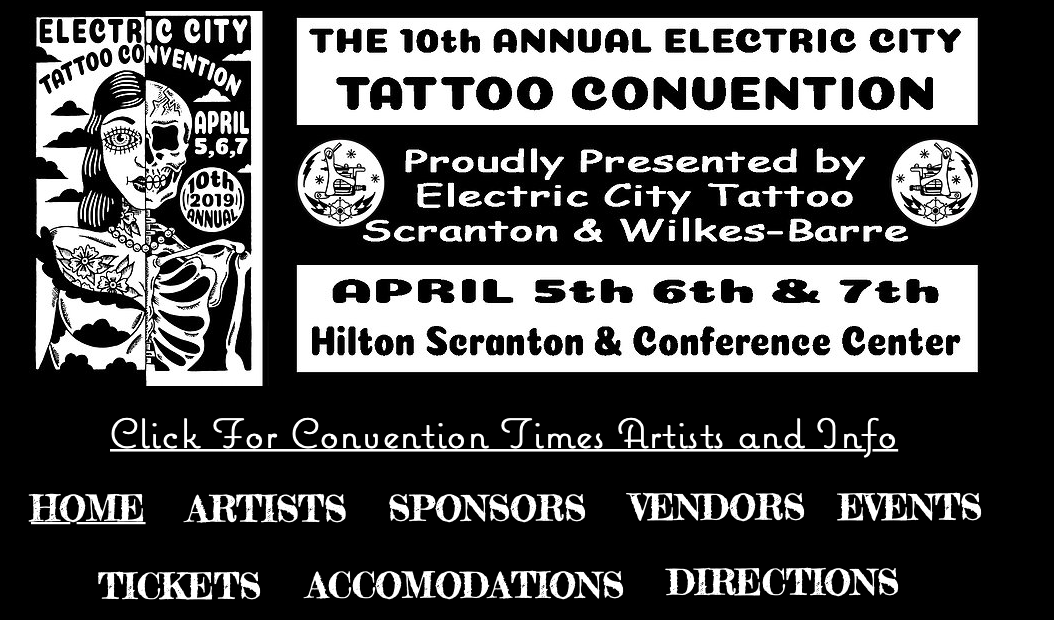 Look for My Booth! - Electric City Tattoo Convention