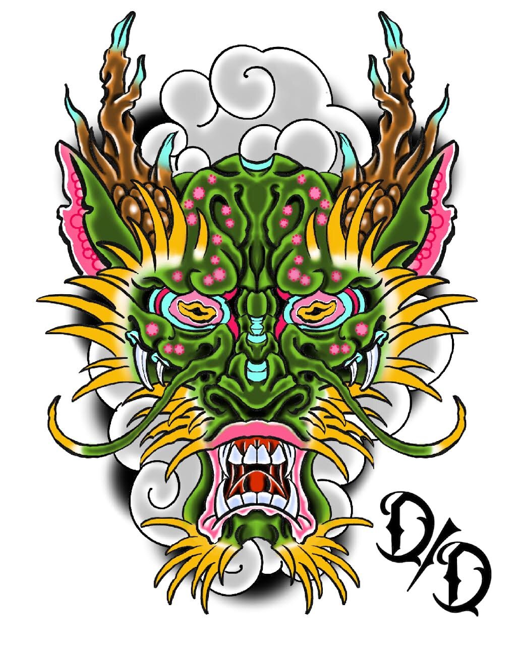  Jeff Sotace- Corona Dragon  8x10 digital illustration  Jeff.sotace@gmail.com  $25 prints available 