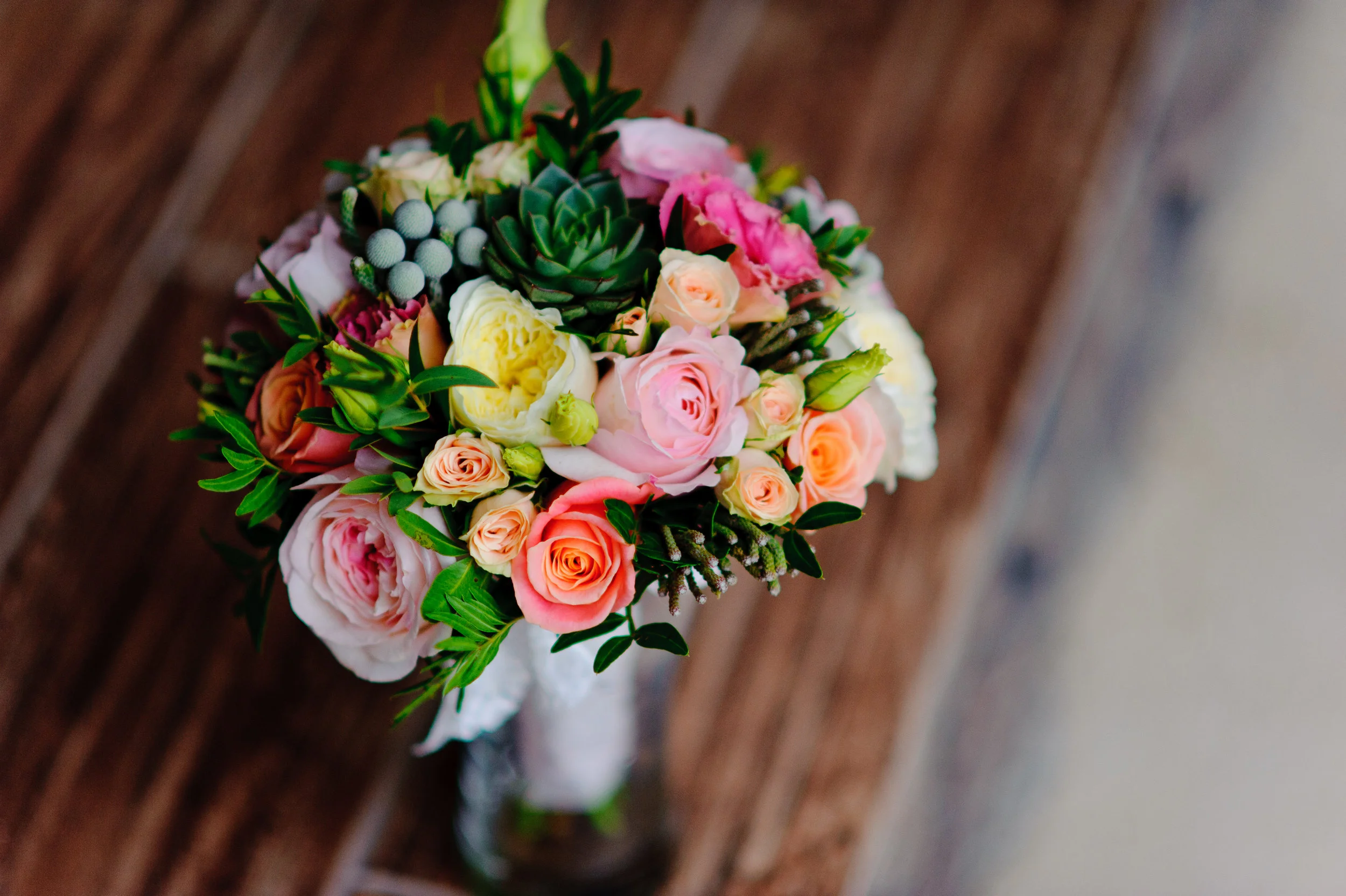 Port Dover Flowers wedding bridesmaid