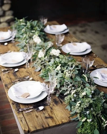 Rustic Table setting