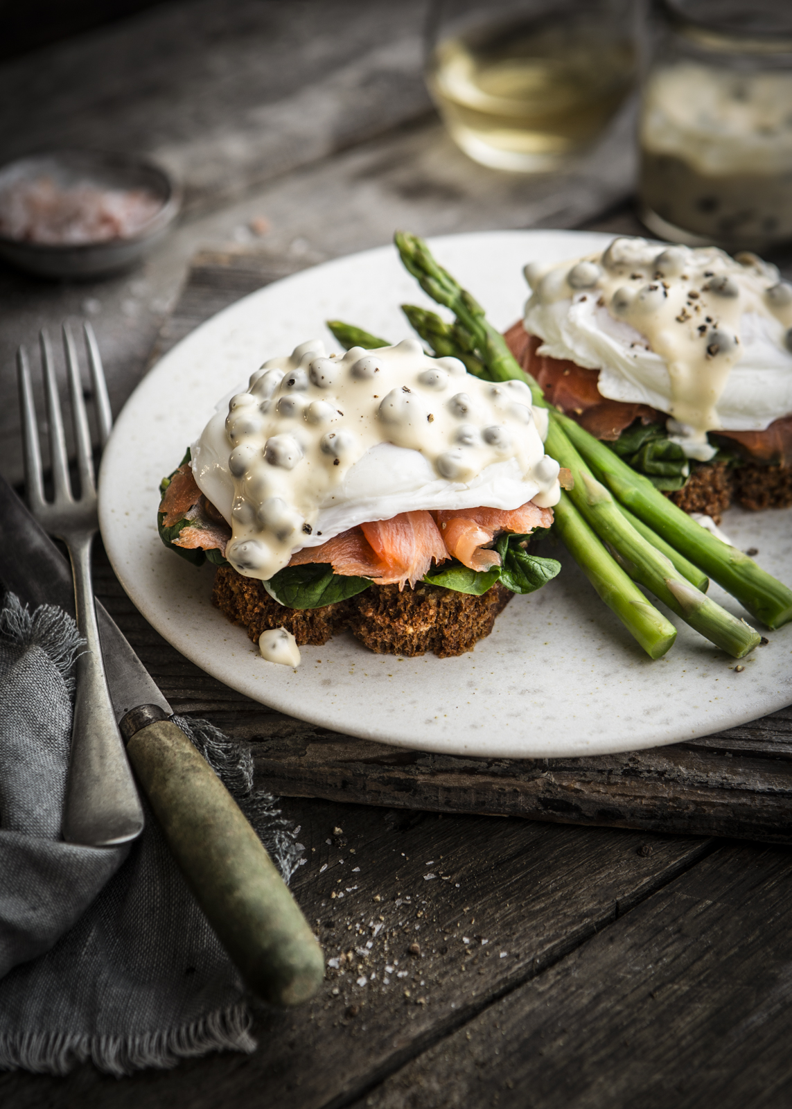 Salmon Asparagus Dish