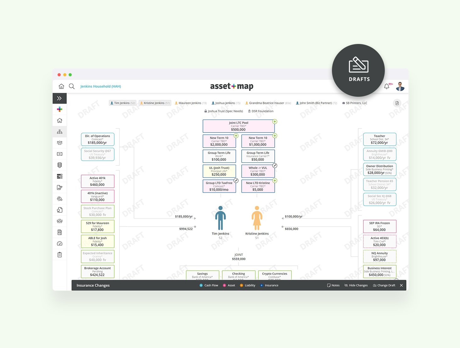 Features Asset Map Features Asset Map