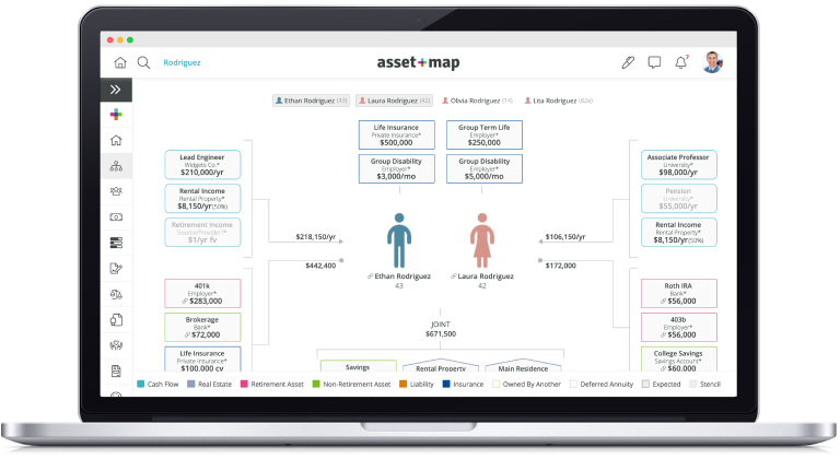 Asset-Map | Financial Advisor Client Engagement Software