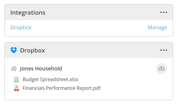 Dropbox Integration — Asset-Map