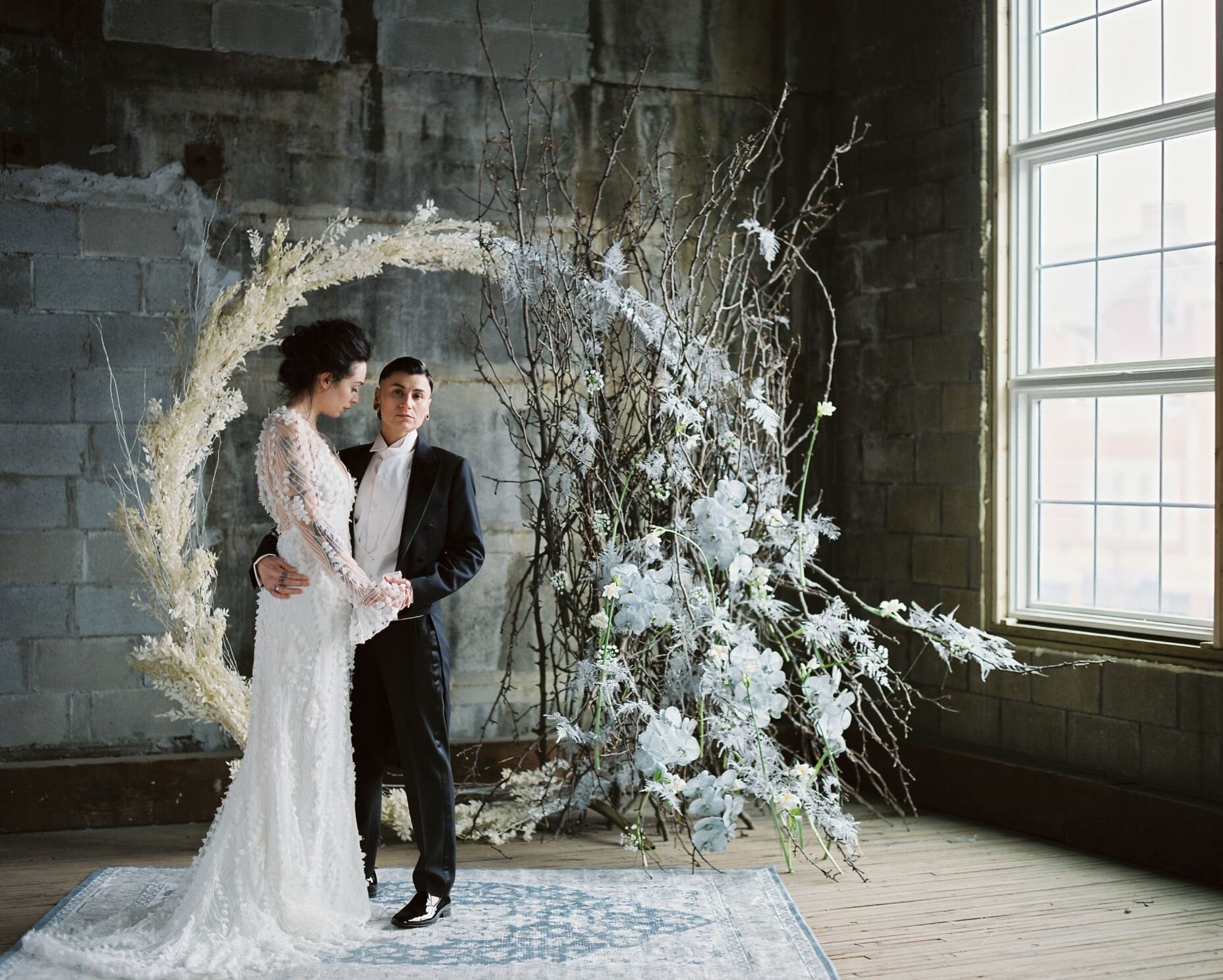 winter wedding style