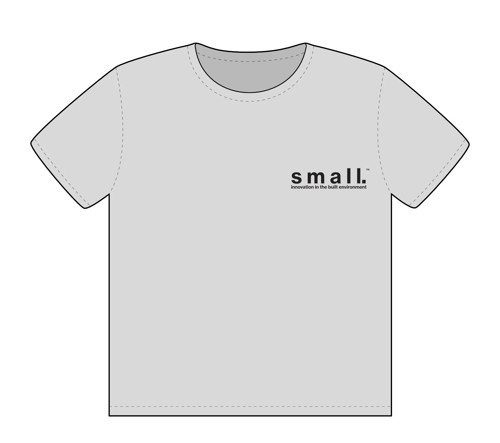 small. talk t-shirt | FRONT