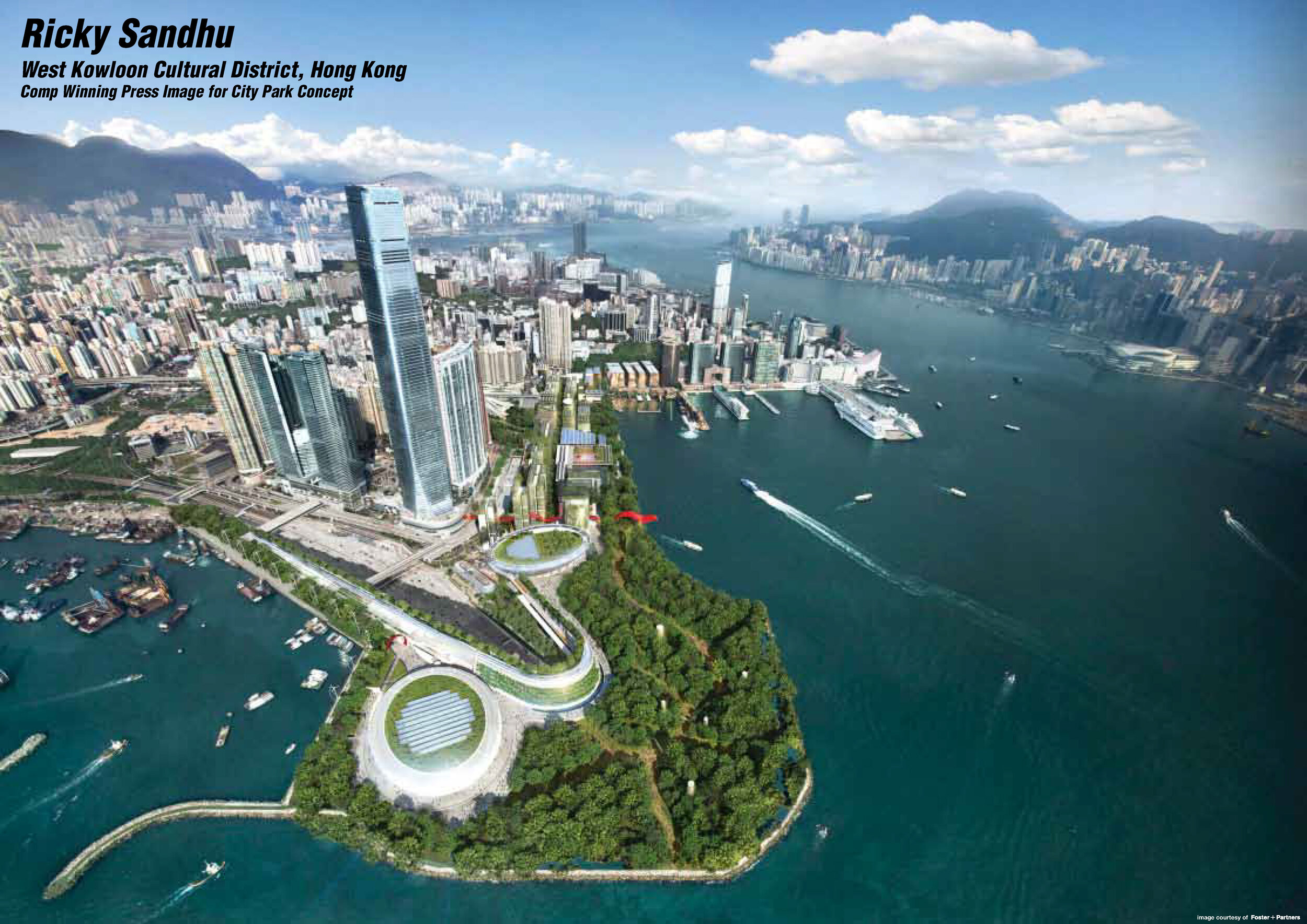 West Kowloon Cultural District, Hong Kong (Foster + Partners)