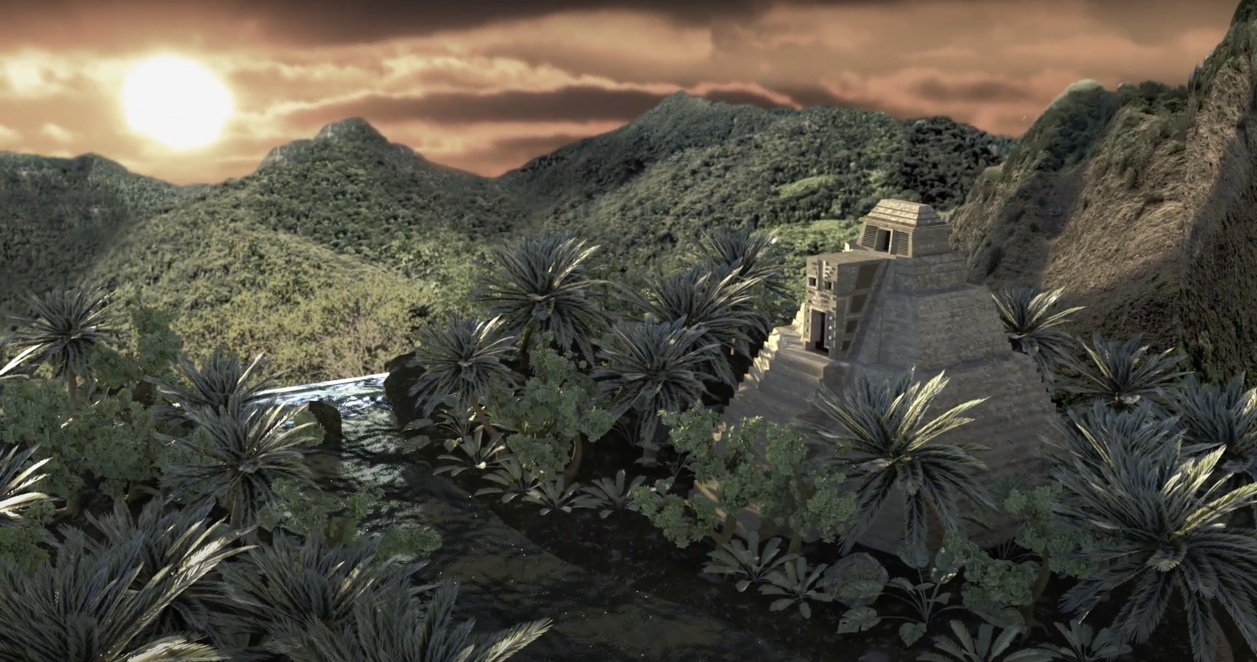 MA Visual Effects Mayan Environment Personal Project Showreel (2023)