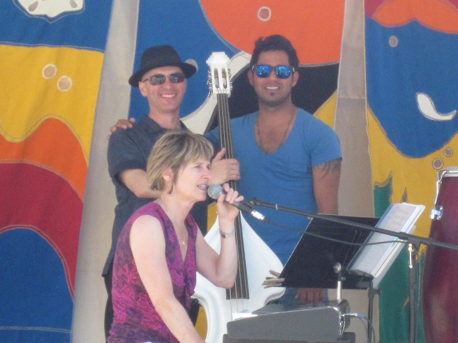 Clave Gringa trio at Wedgwood Art Festival