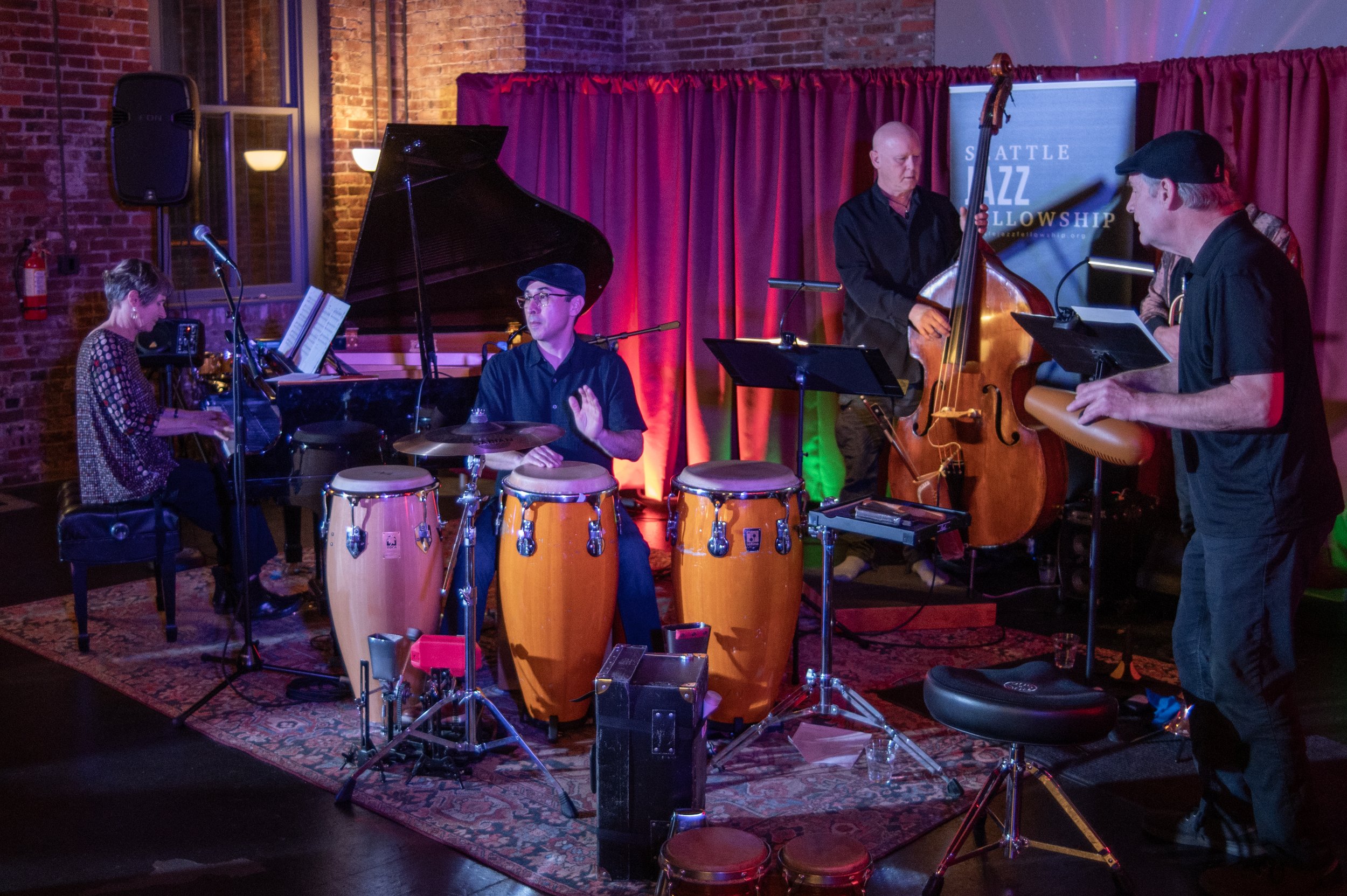 Clave Gringa plays the World Music Showcase at Woodin Creek Village