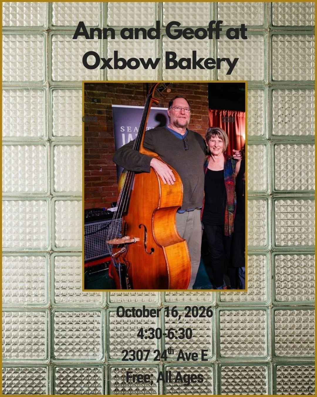 Ann Reynolds/Geoff Harper Duo - Oxbow Cafe