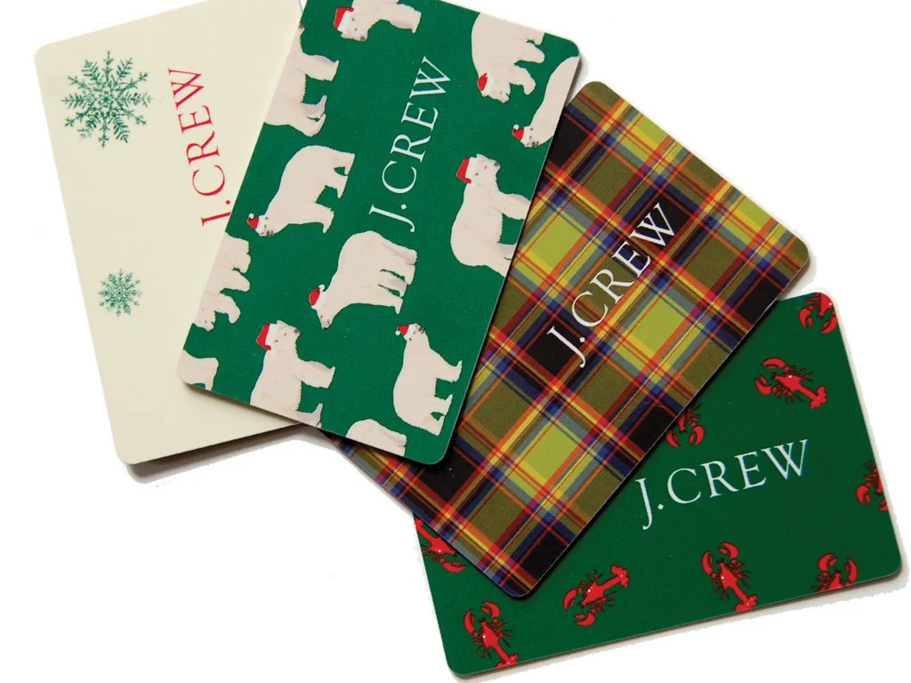 J.Crew Holiday Gift Cards