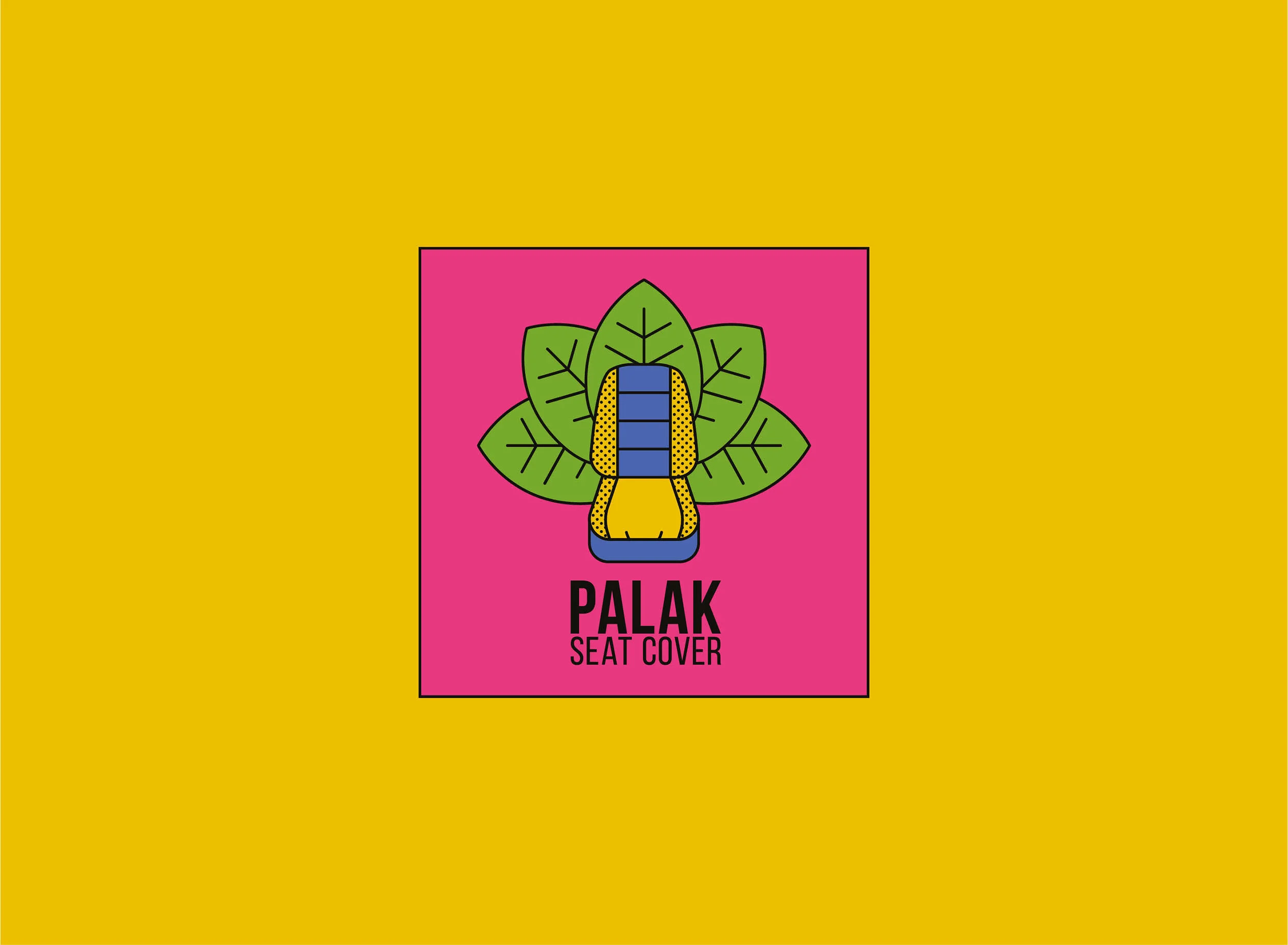 Palak Seat Cover Logo