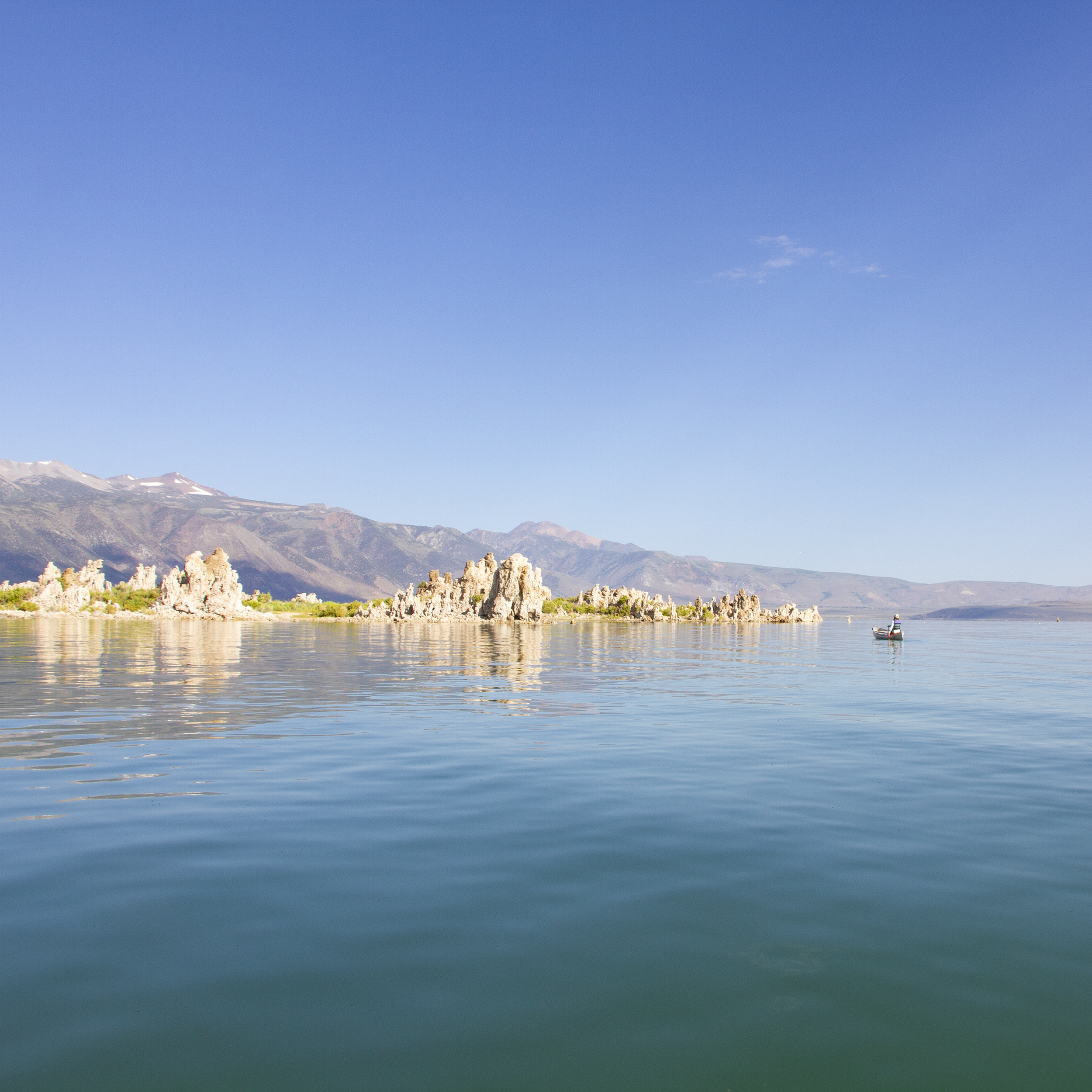 meditate with a 1 million year-old lake