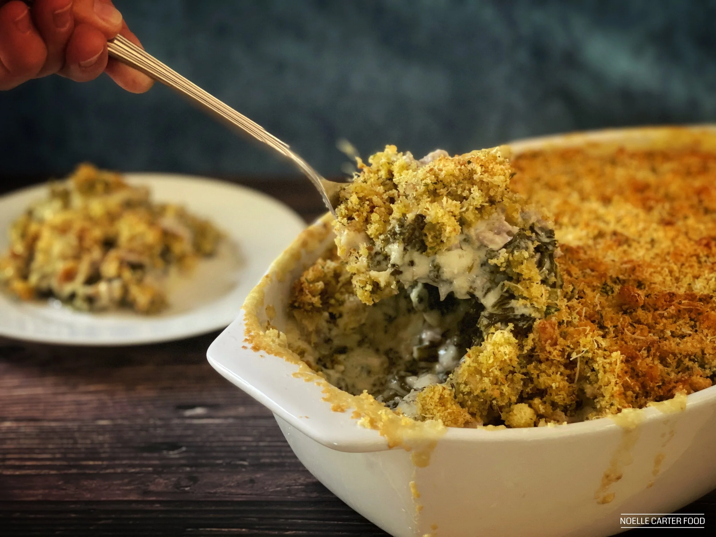 Make this now Italian sausage and kale gratin — Noelle Carter Food