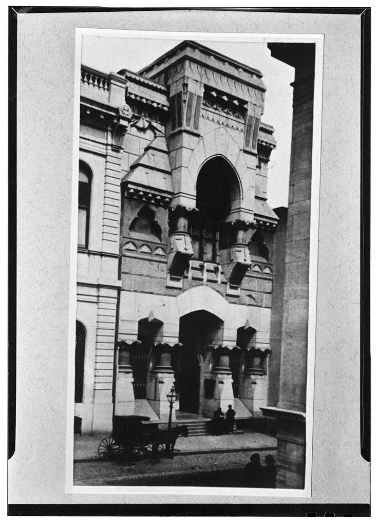   Provident Life &amp; Trust Company, Philadelphia (1876–79)&nbsp;Provident Life &amp; Trust Company building, Philadelphia. Historic American Buildings Survey, Library of Congress.  