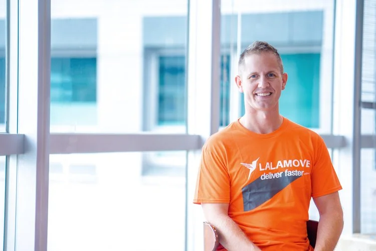 Blake Larson, Lalamove's Managing Director of International (Picture credits: WHUB )