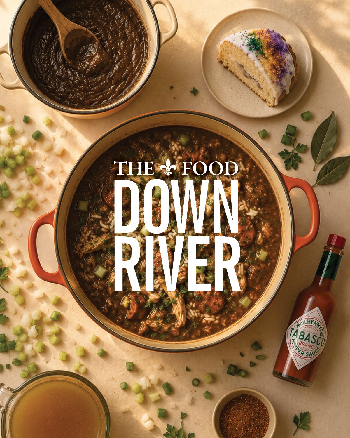 Food mentioned in Ten Years Downriver, a memoir.